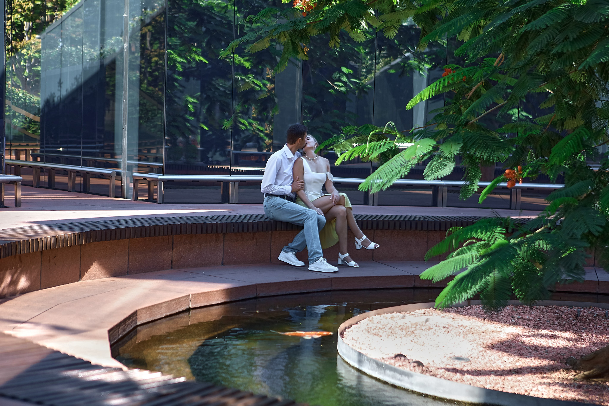 Фотосессия в стиле Love Story в парке Галицкого г. Краснодар. Семейный и свадебный фотограф в Краснодаре Михеева Светлана