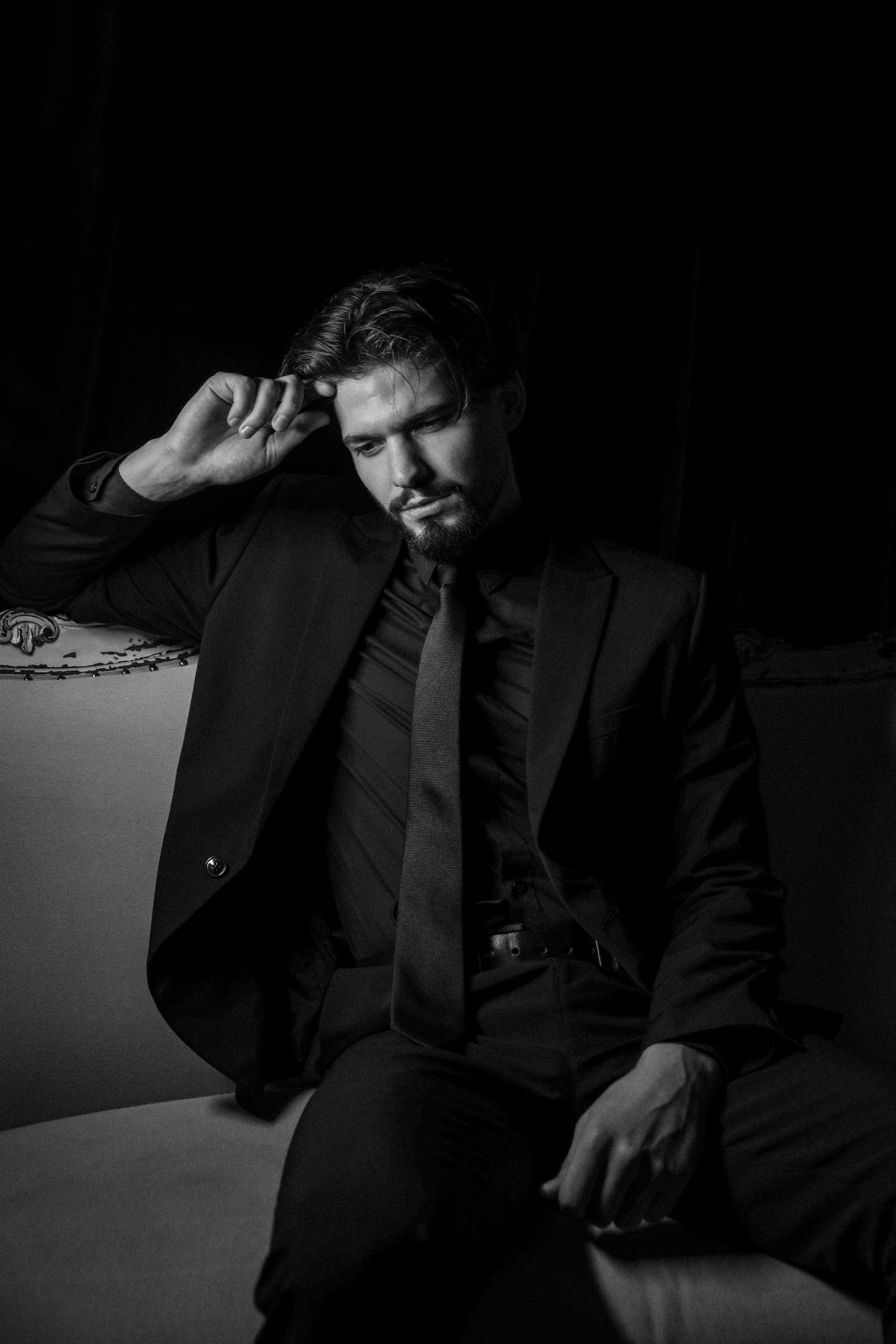 Мужской портрет. Аксана Лисовская фотограф в Москве. Фотографии с характером