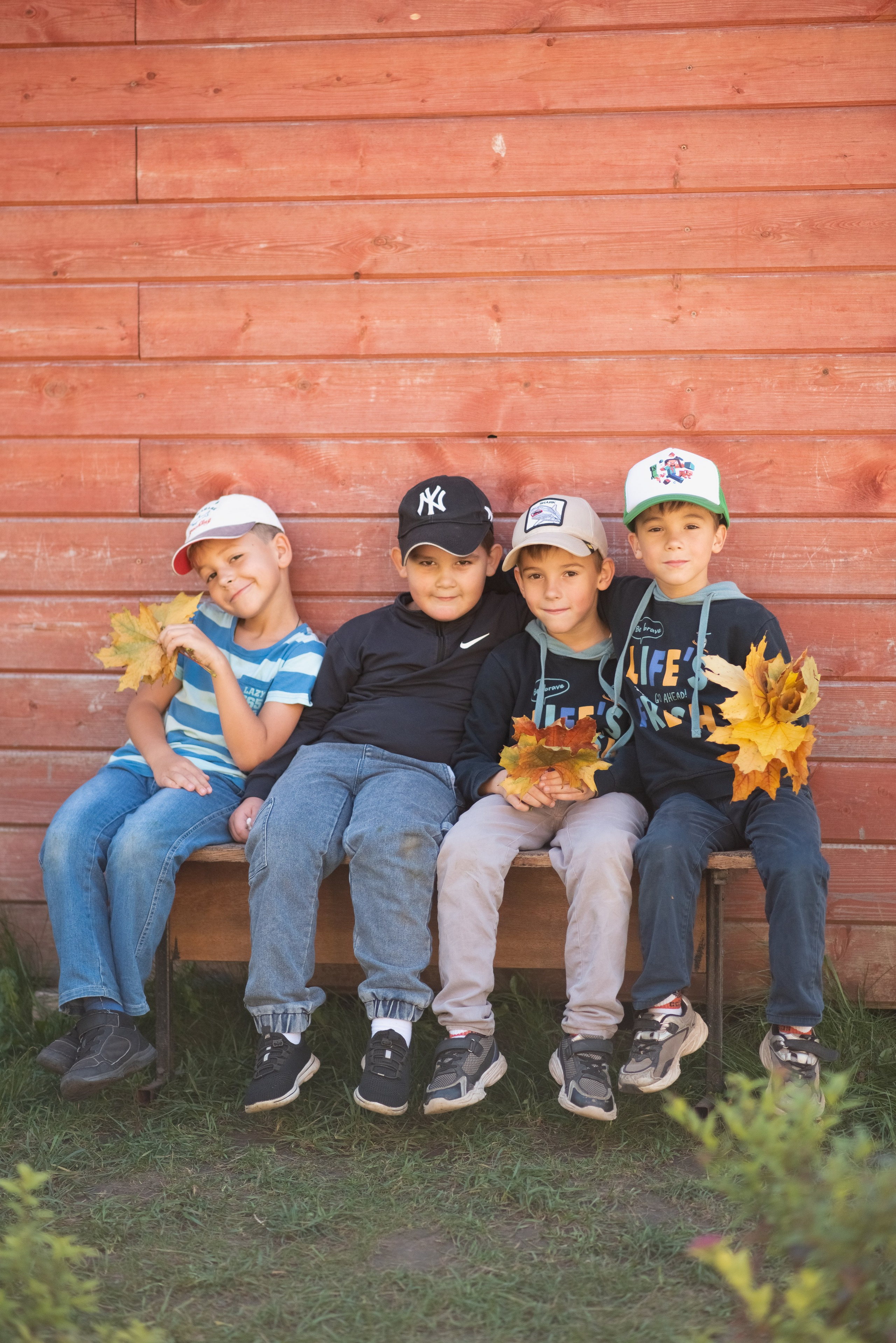 Детский сад. Осенняя прогулка. Семейный и детский фотограф в Туле Светлана Воронкова