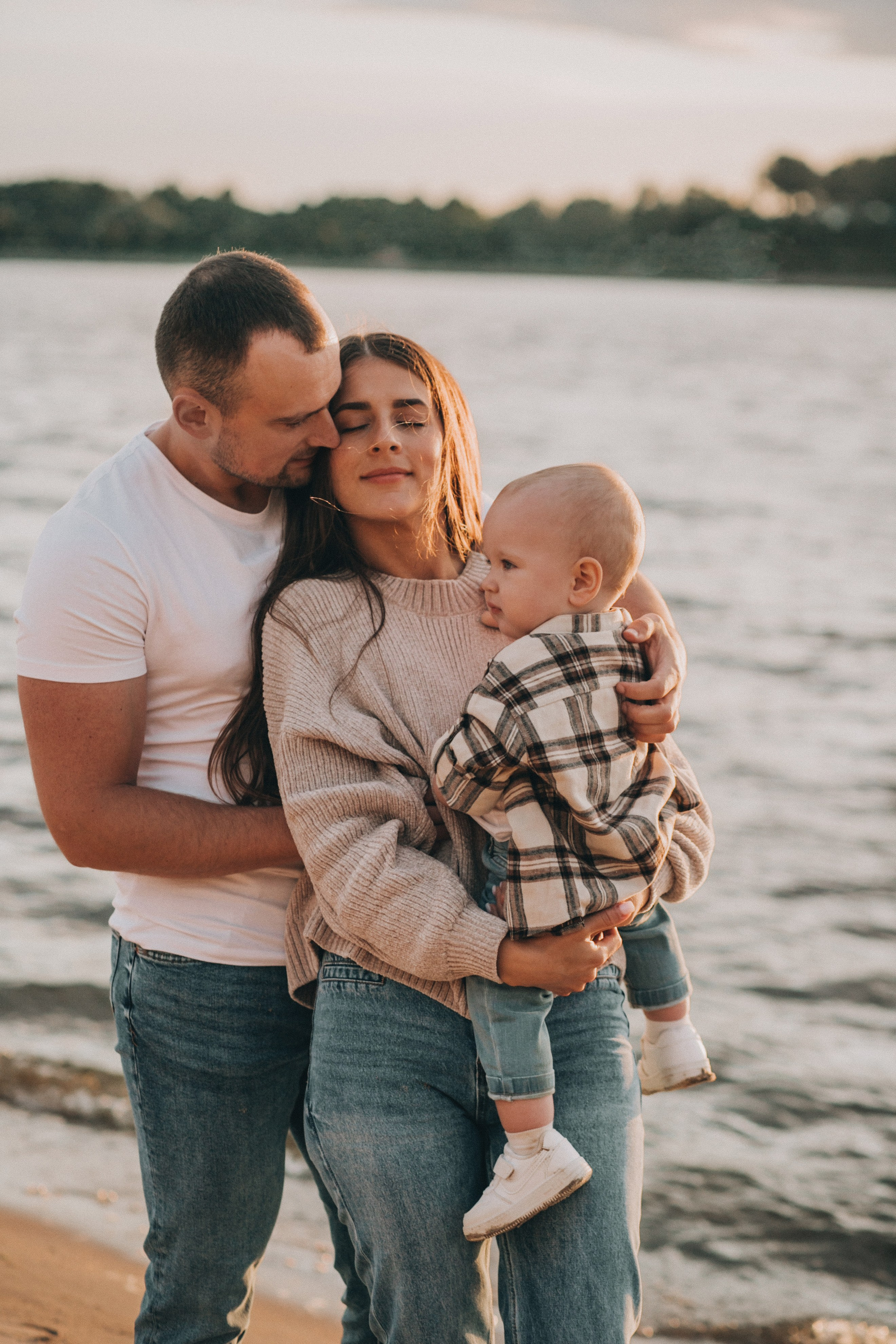 ~ На берегу заката ~. Семейный и детский фотограф в Ярославле