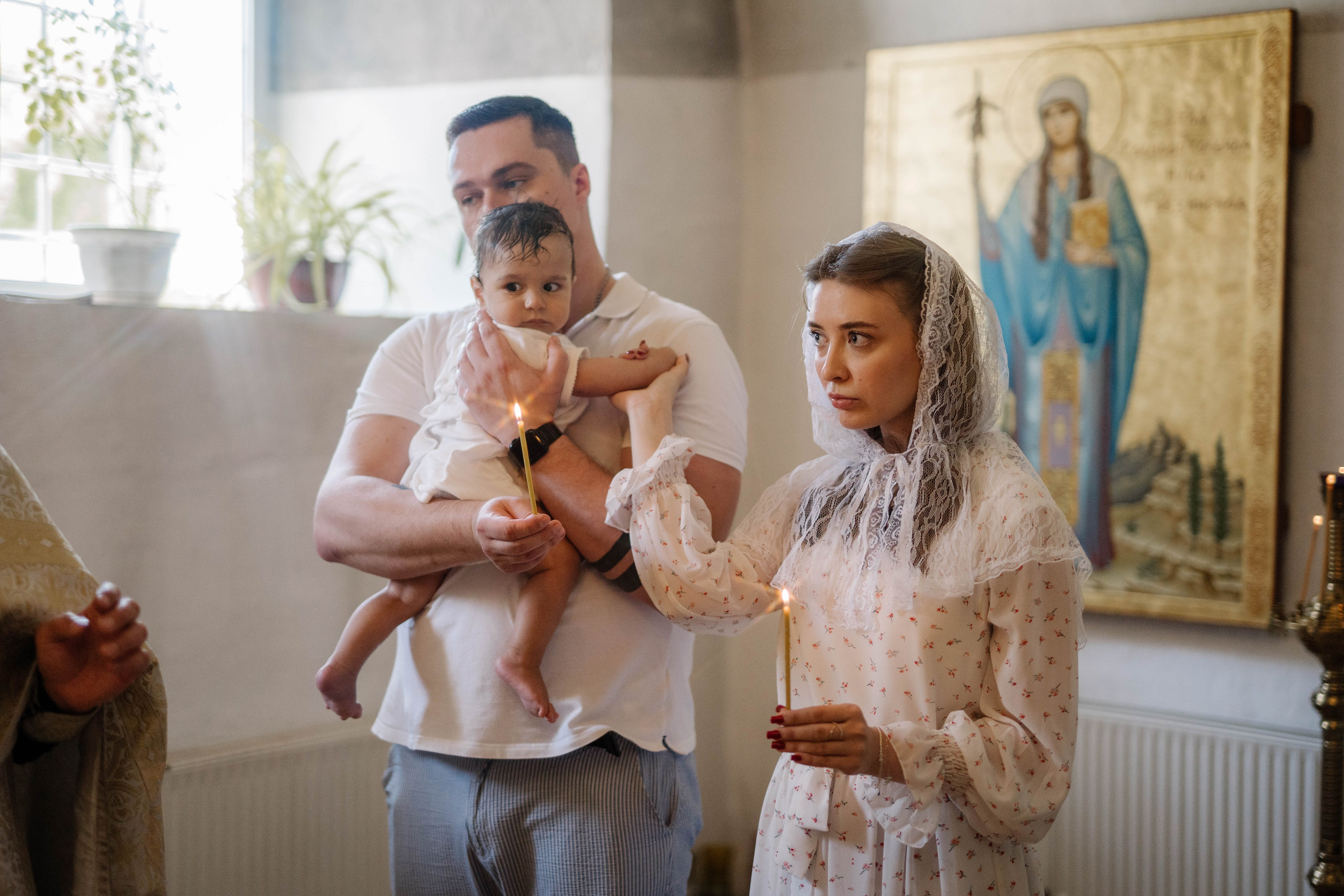 Крещение Мирона. Свадебный и семейный фотограф в Калуге Анна Киреева