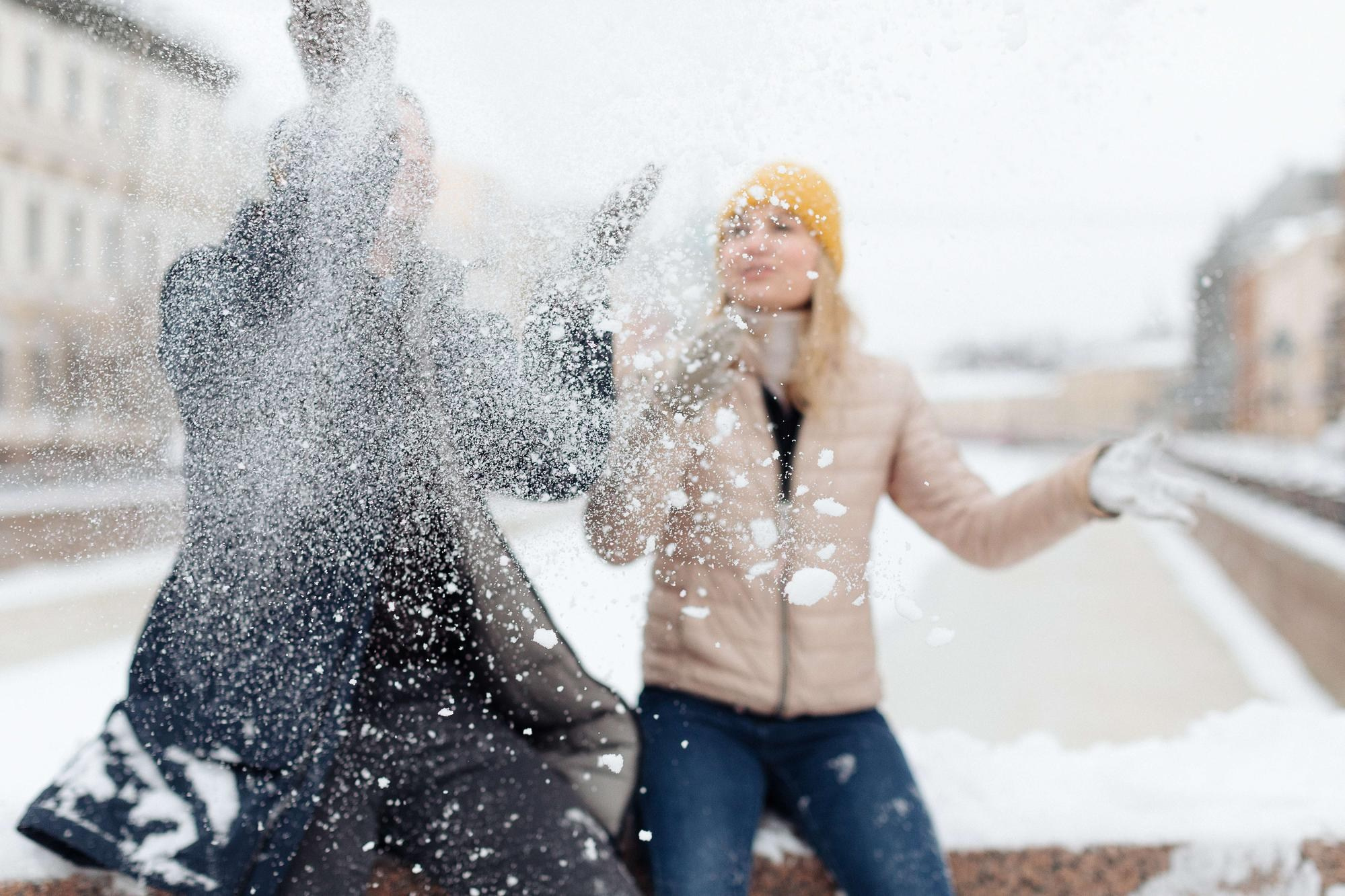 Фотосессия лав стори Андрея и Лизы в СПб