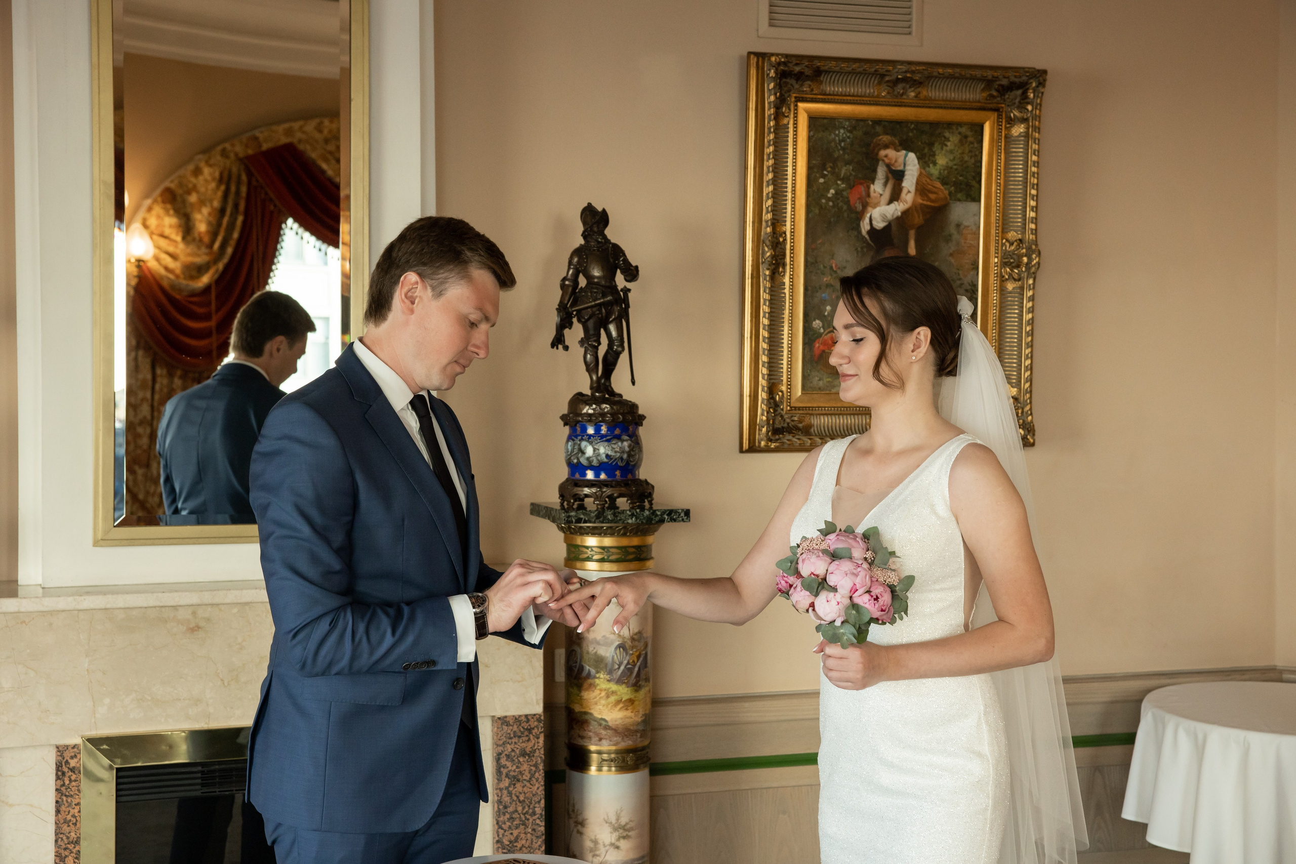 Татьяна и Антон, отель «Националь». Свадебный и репортажный фотограф (Москва, Королев и другие)