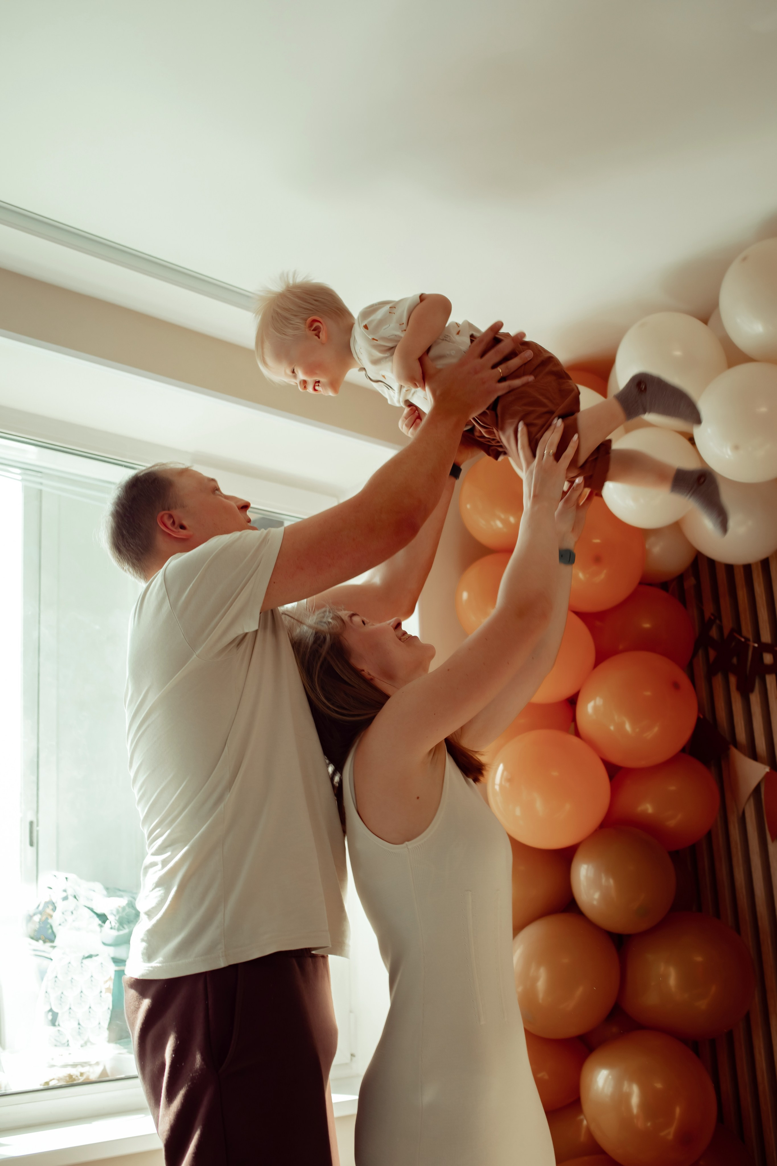 День рождение Арсения+домашняя съемка. Семейный и детский фотограф в Москве Дорогова Екатерина