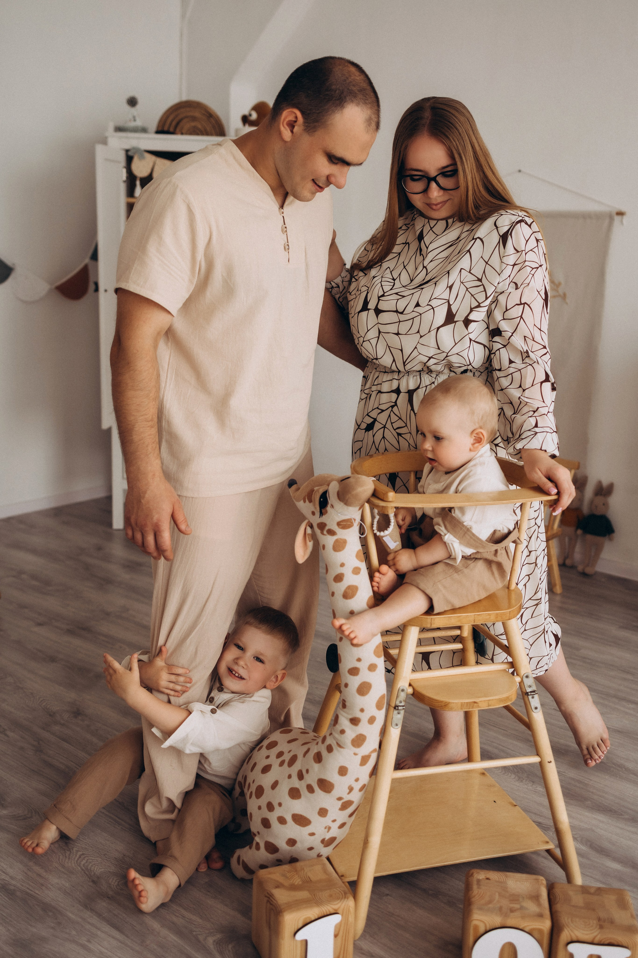 Никита, Любовь, Тимофей, Михаил. Фотограф Нижний Новгород