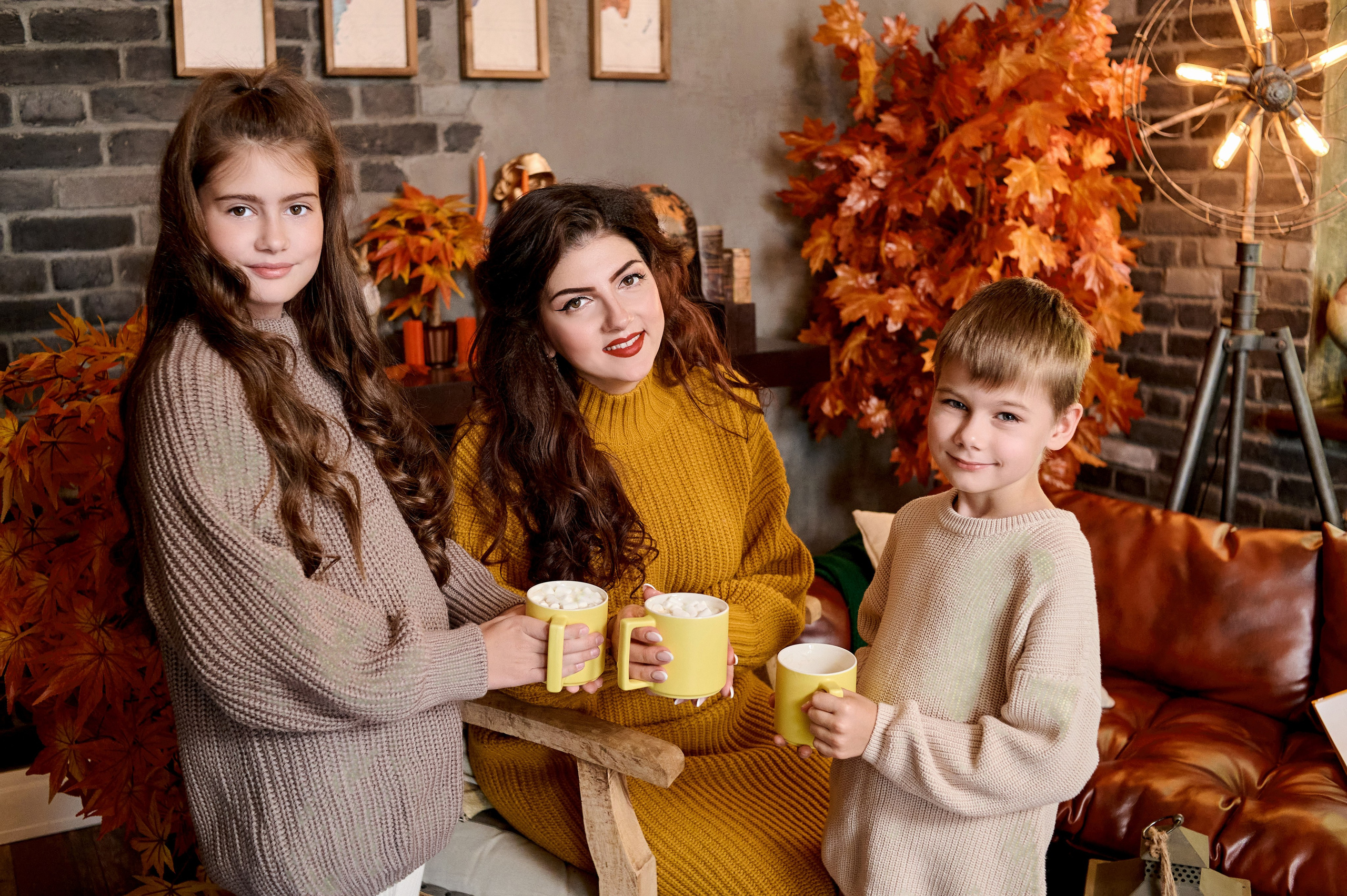 Сказки у камина. Семейный и детский фотограф в г. Ногинске Ангелина Хасанова