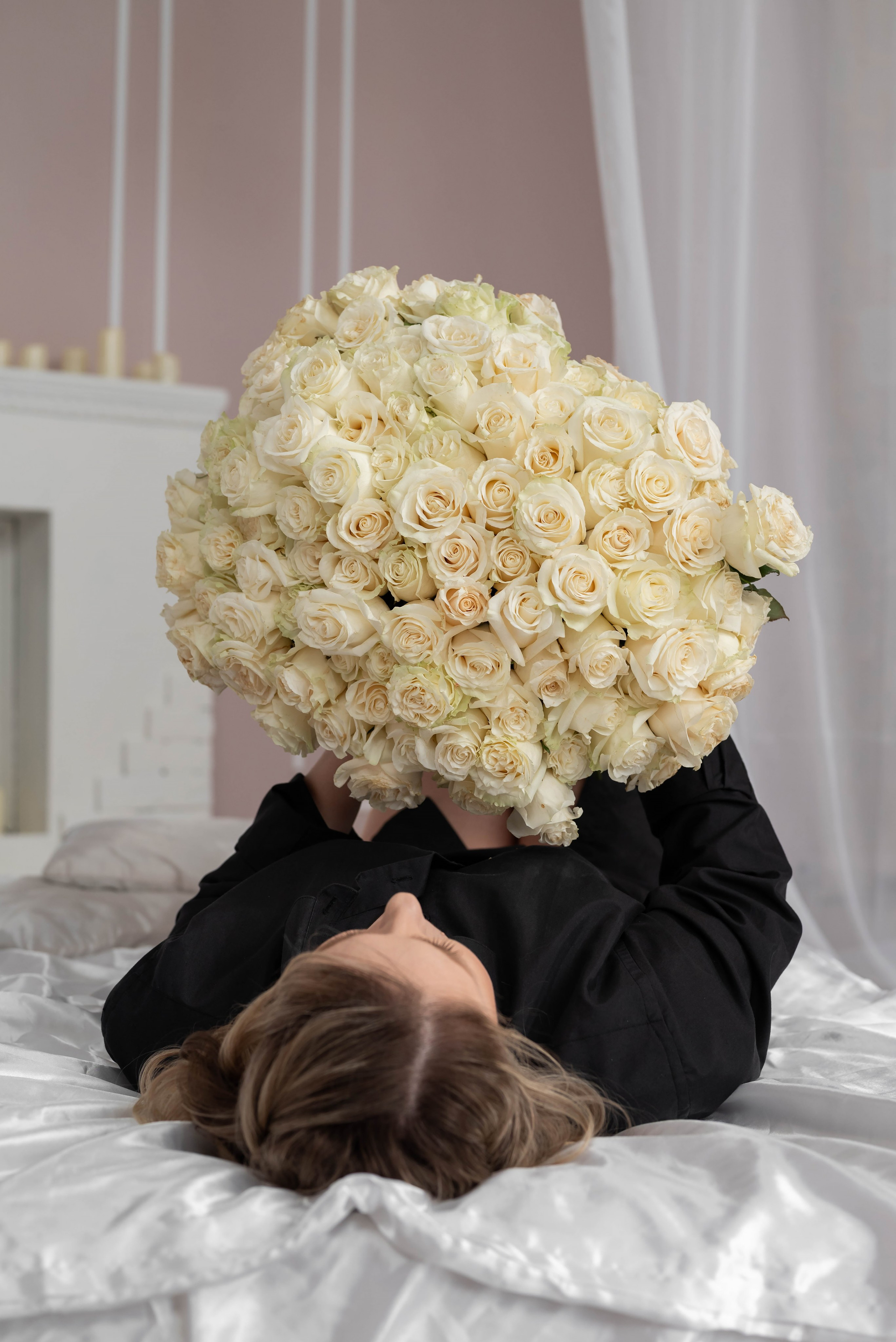 Фотопроект 101 белая роза 2026 год. Фотограф в городе Салават