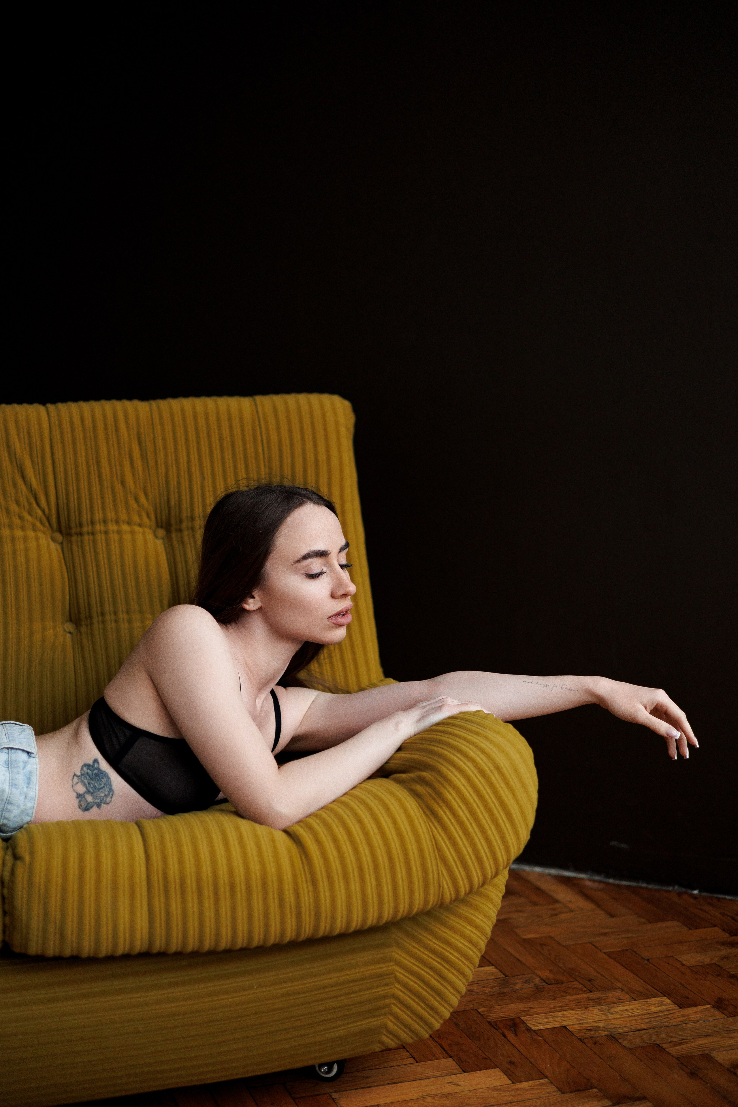 Женский портрет в студии. Фотограф Минск