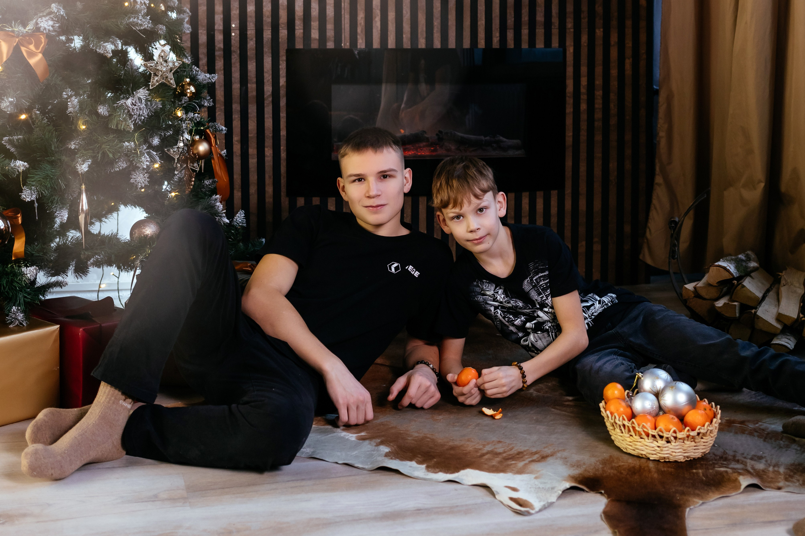 Новогодняя семейная съёмка. EtoStudio. Семейный фотограф в Минске Приболовец Светлана