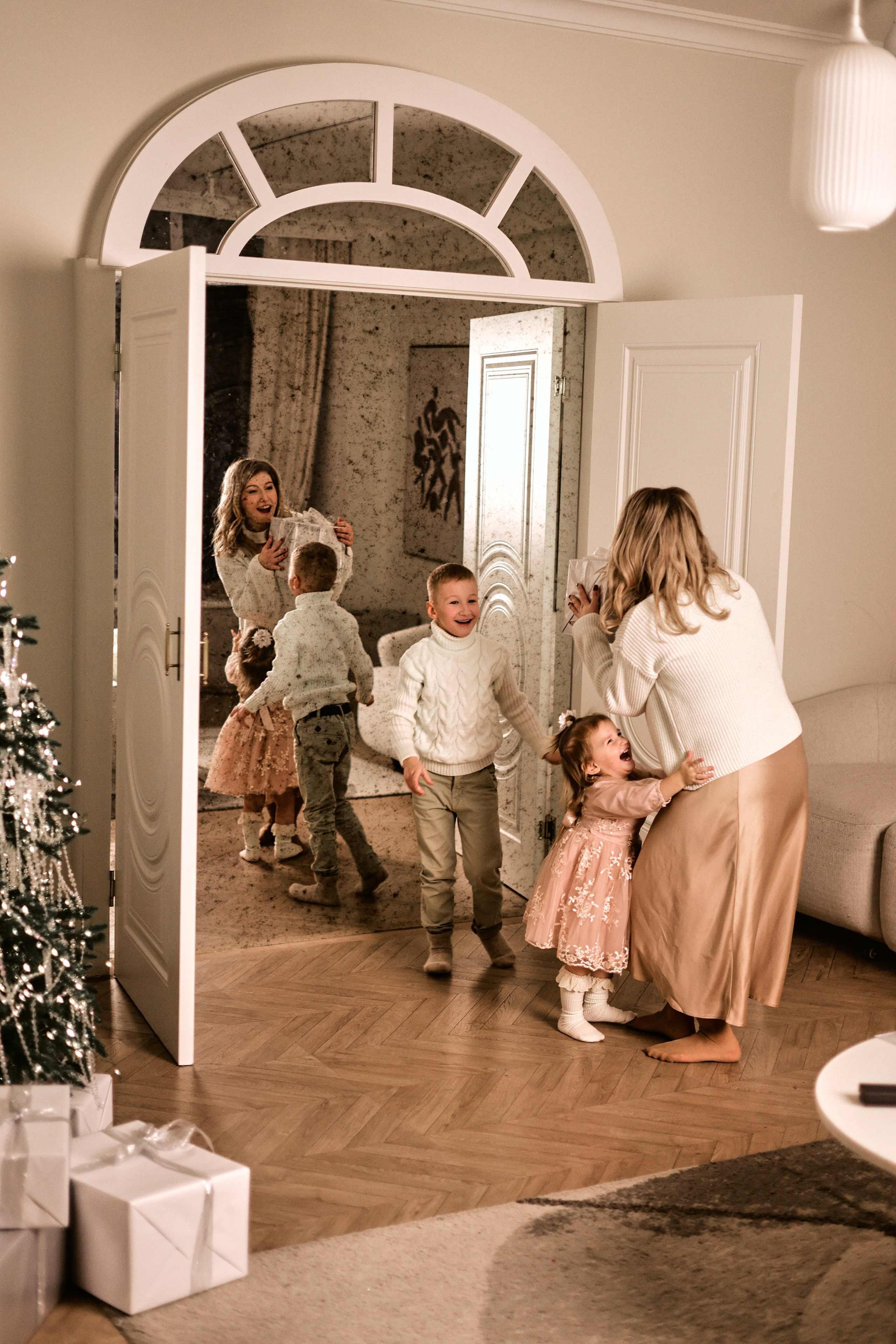 Елена и детки. Фотограф Москва