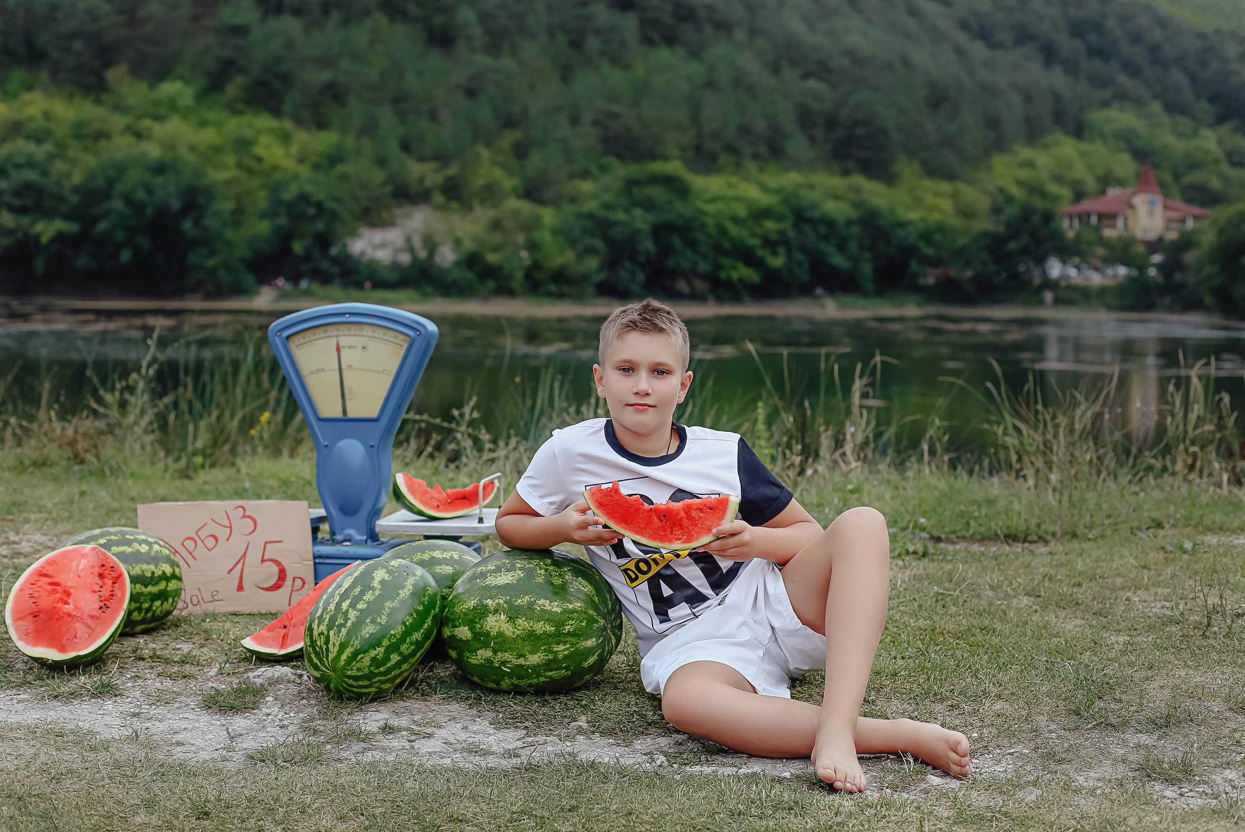 Фотодень «Арбузики». Семейный и детский фотограф в Симферополе и Севастополе