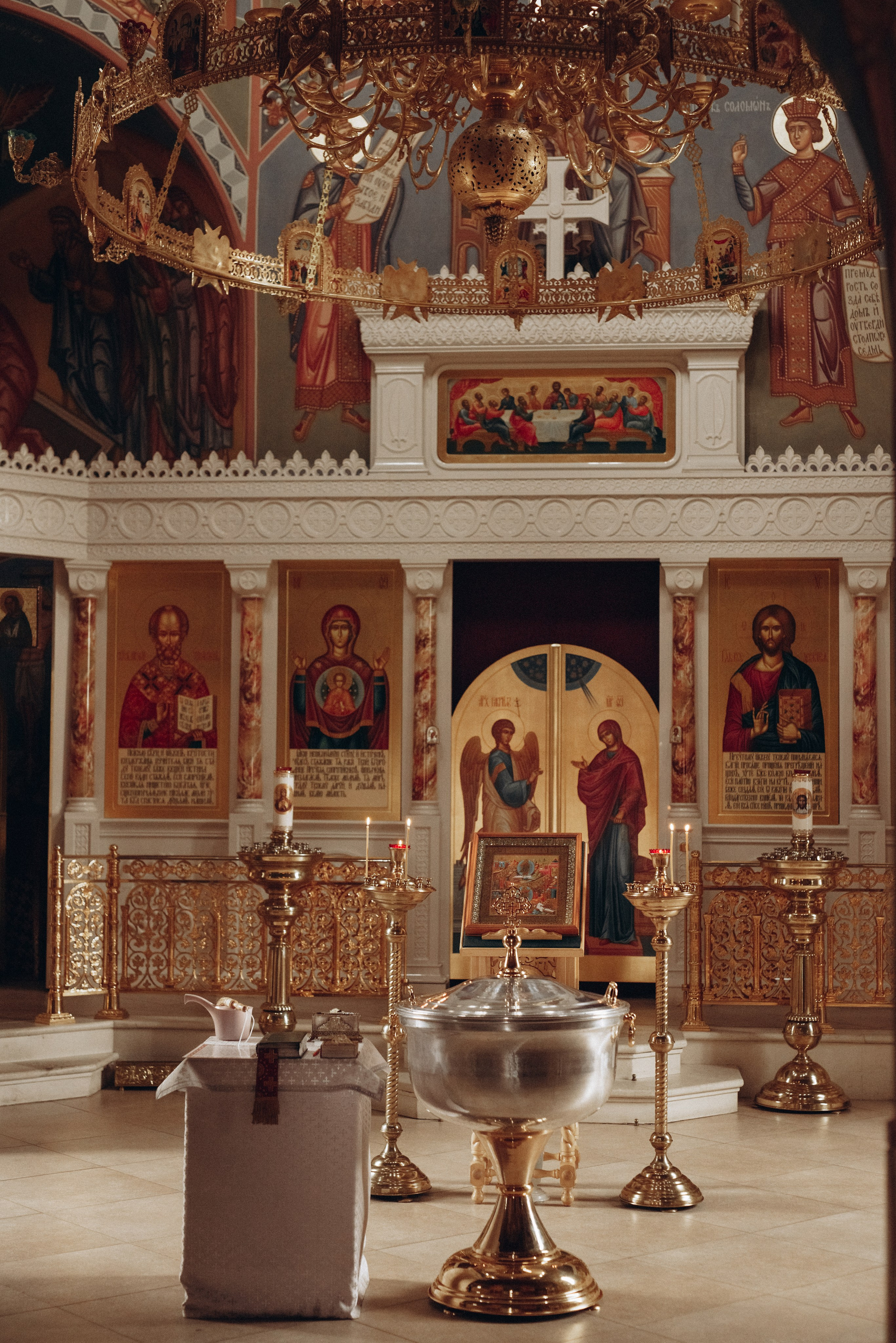 Крещение Ксении и Елизаветы. Фотограф новорождённых и семейный фотограф в Иваново Любовь Капранова