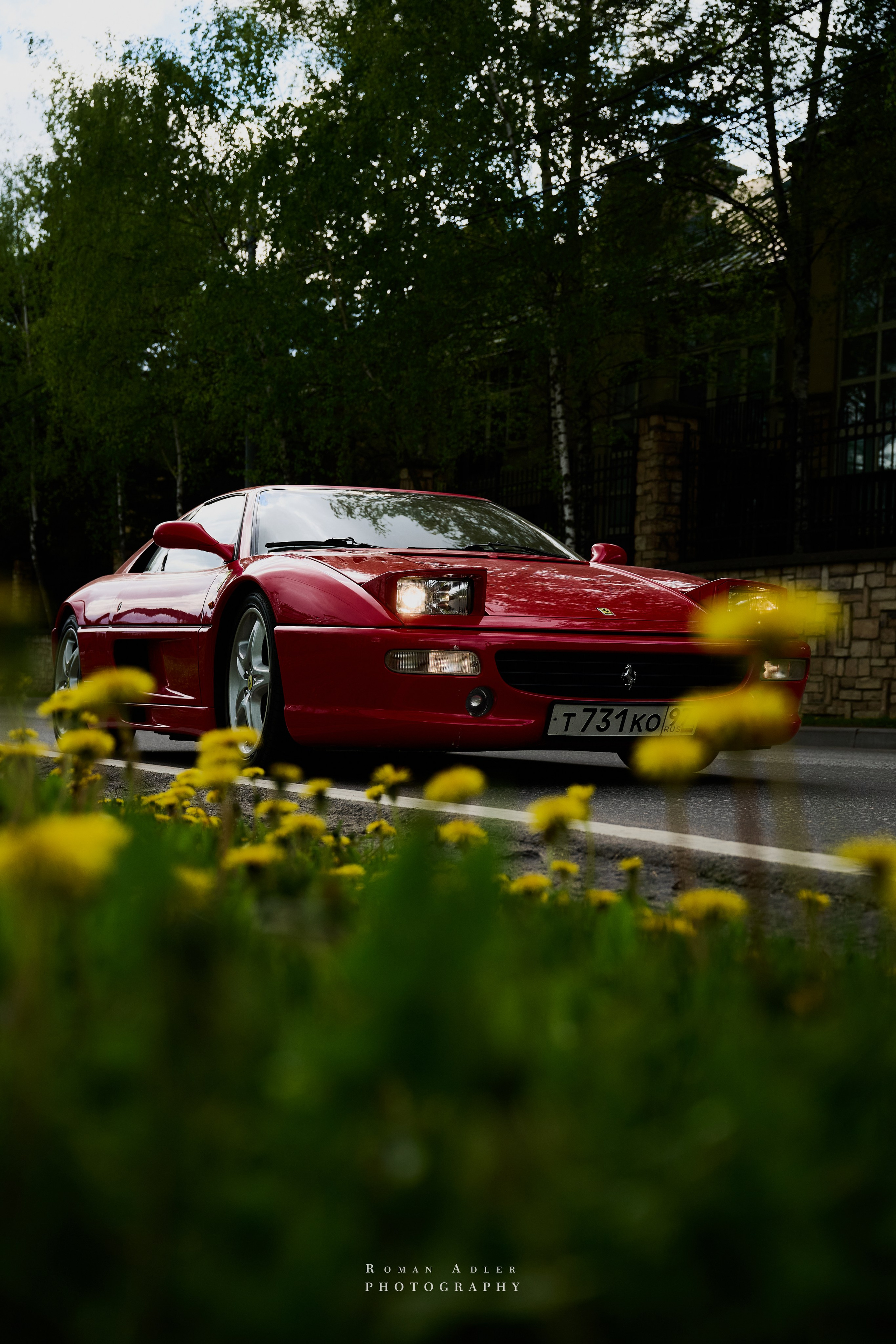 Ferrari 355 GTS. Фотограф Роман Адлер