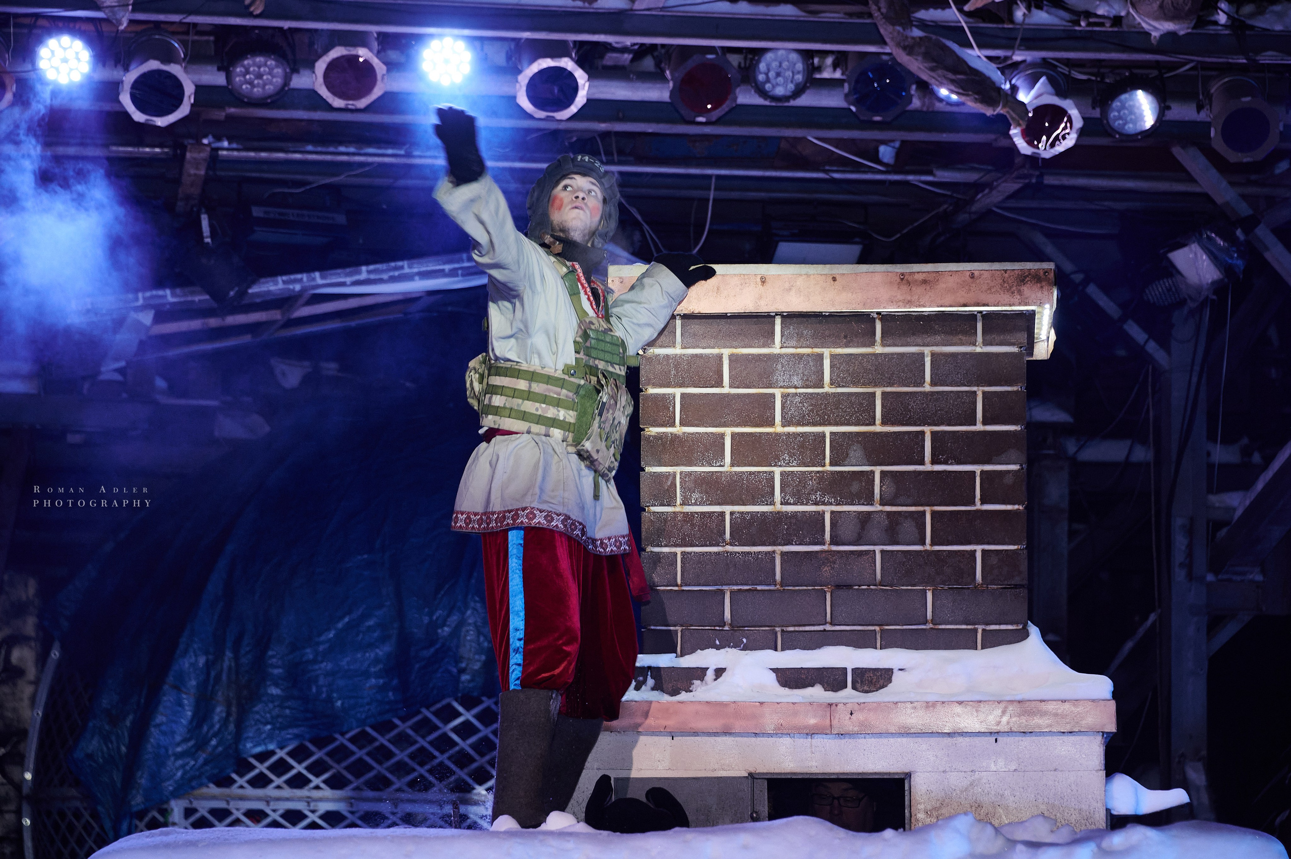 Новогодняя сказка от Ночных волков. Фотограф Роман Адлер