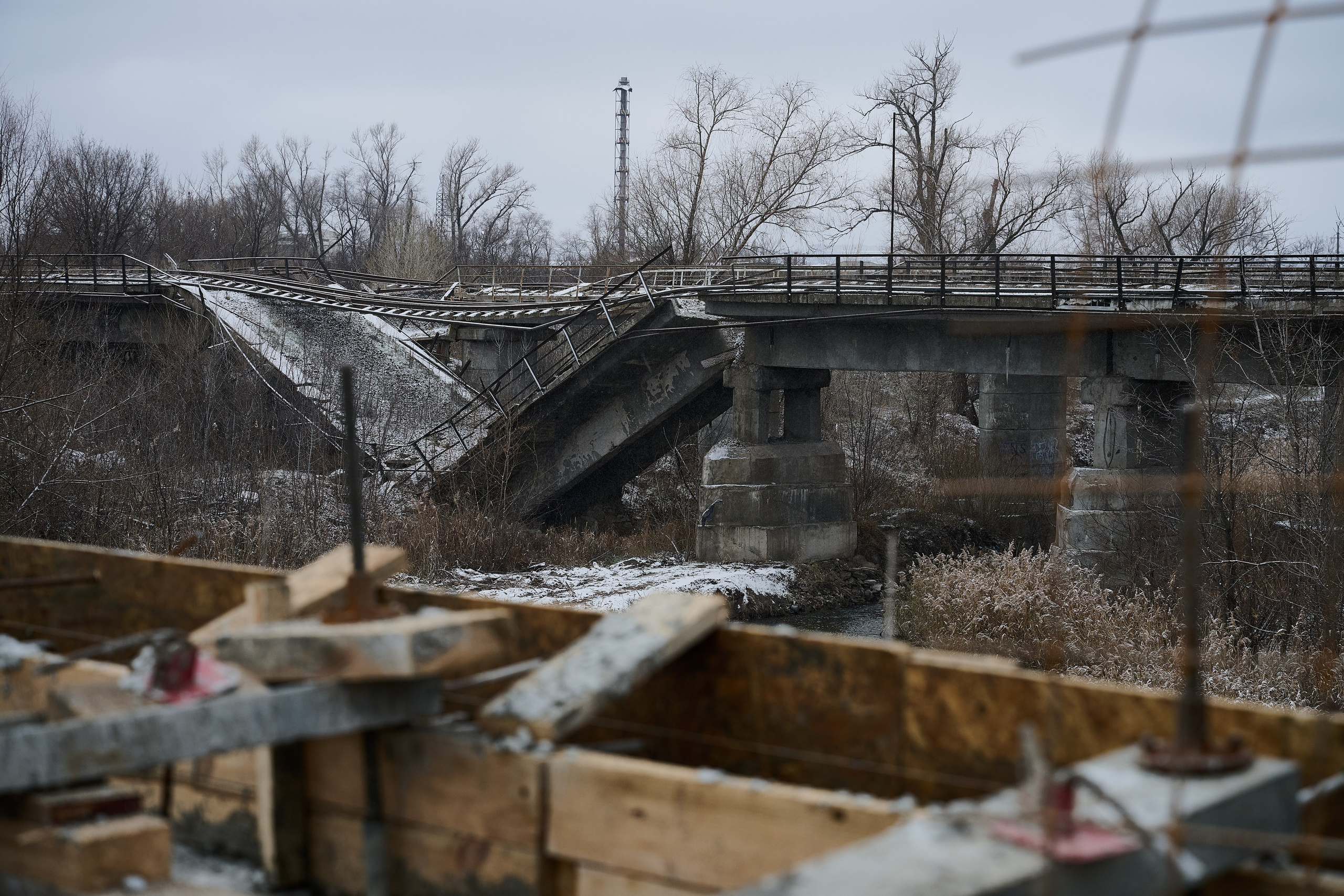 Северодонецк (Луганская область). Декабрь 2024. Фотограф Роман Адлер