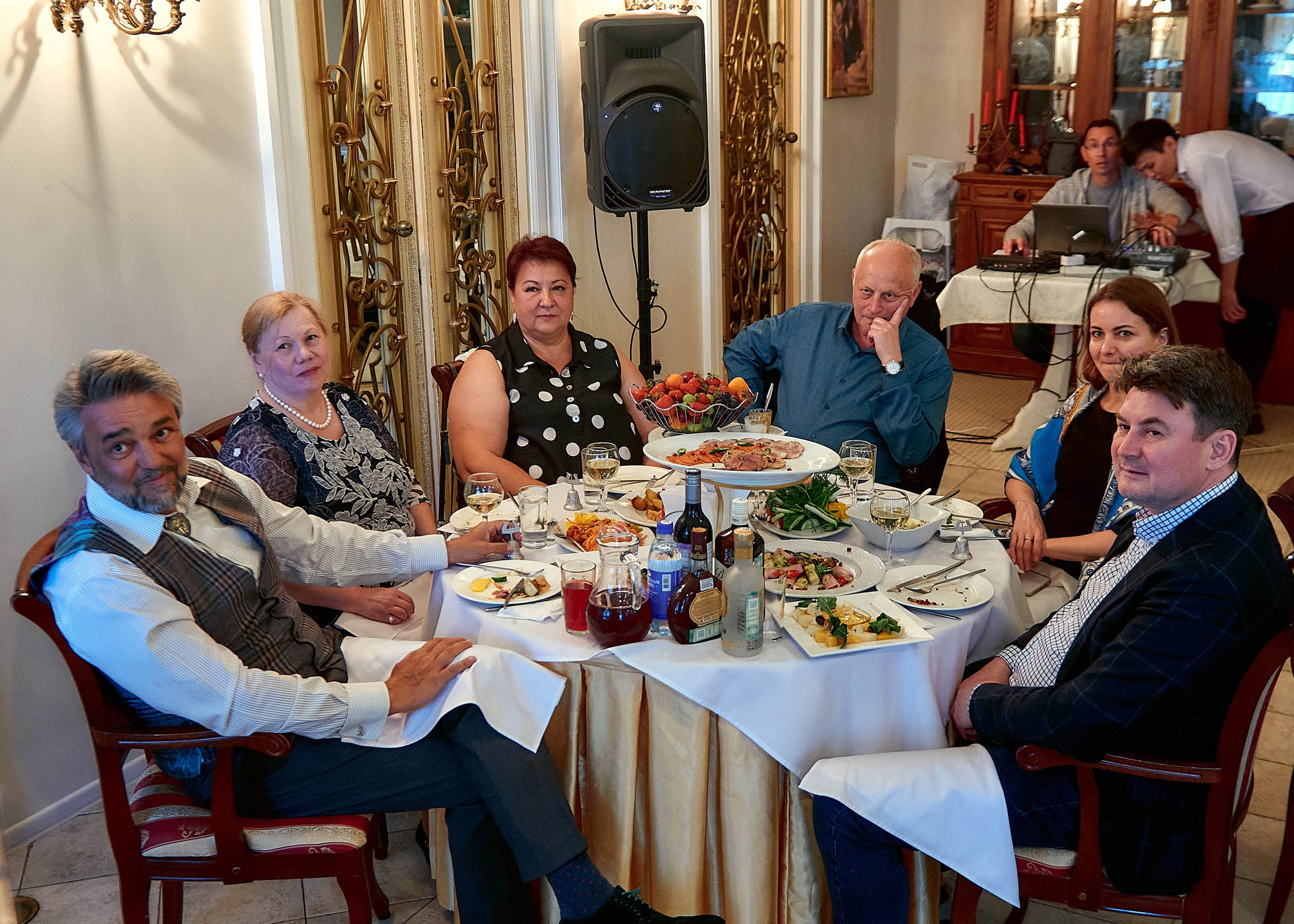 Юбилей Алексея в «Особняке Брюллова». Свадебный фотограф в Санкт-Петербурге Славин Денис