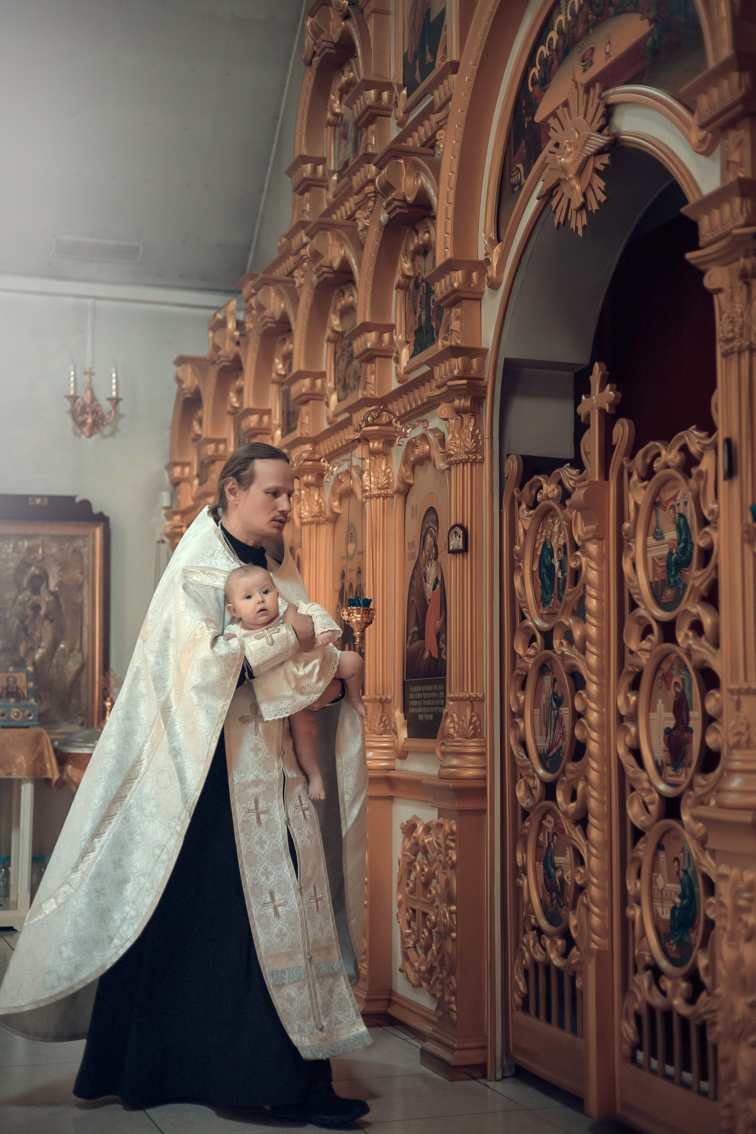 Крещение малышки. Семейный и детский фотограф в Ярославле Виктория Макаренко