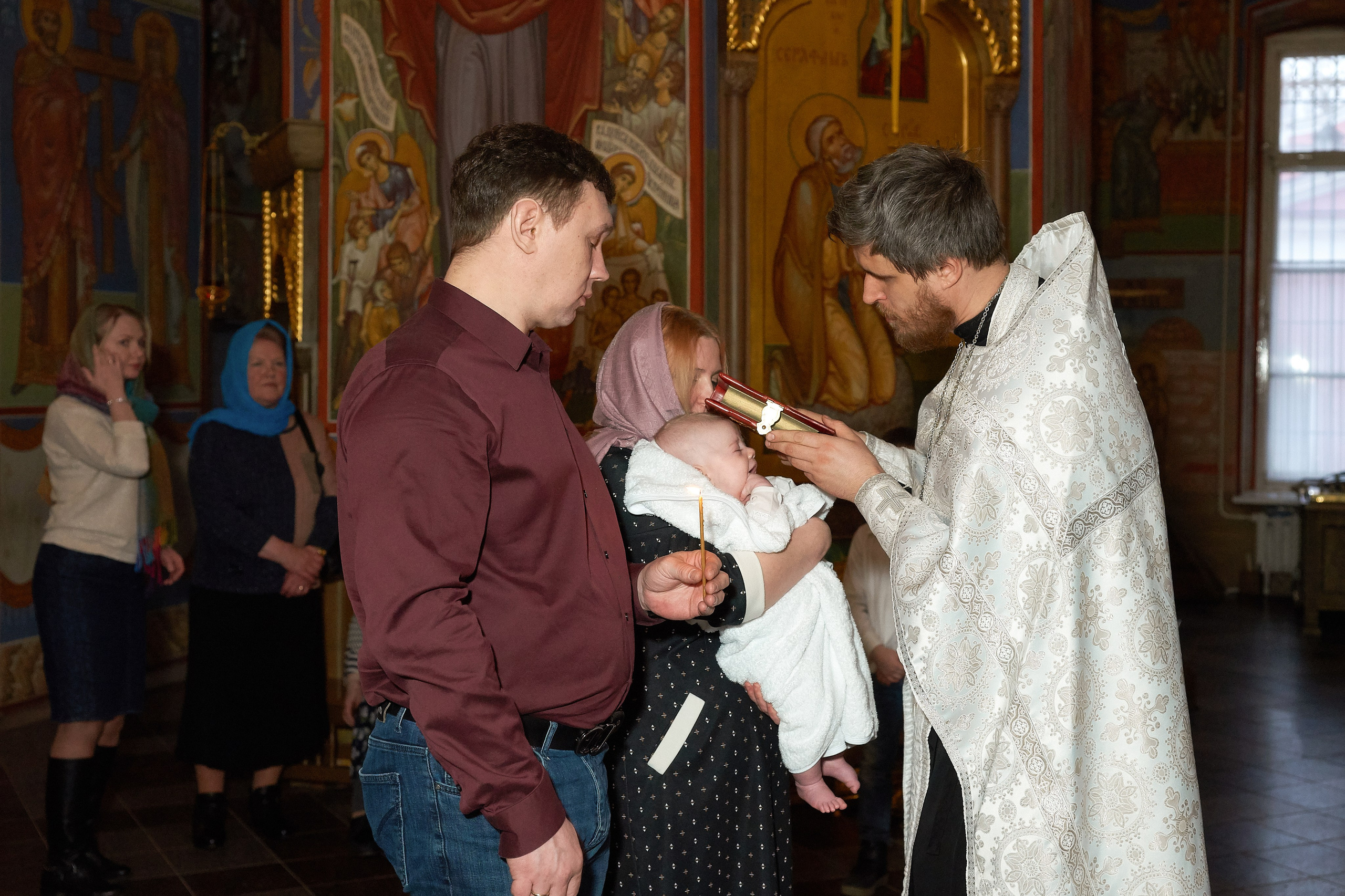 Крещение в Алмазово. Фотограф Владимир Артамонов