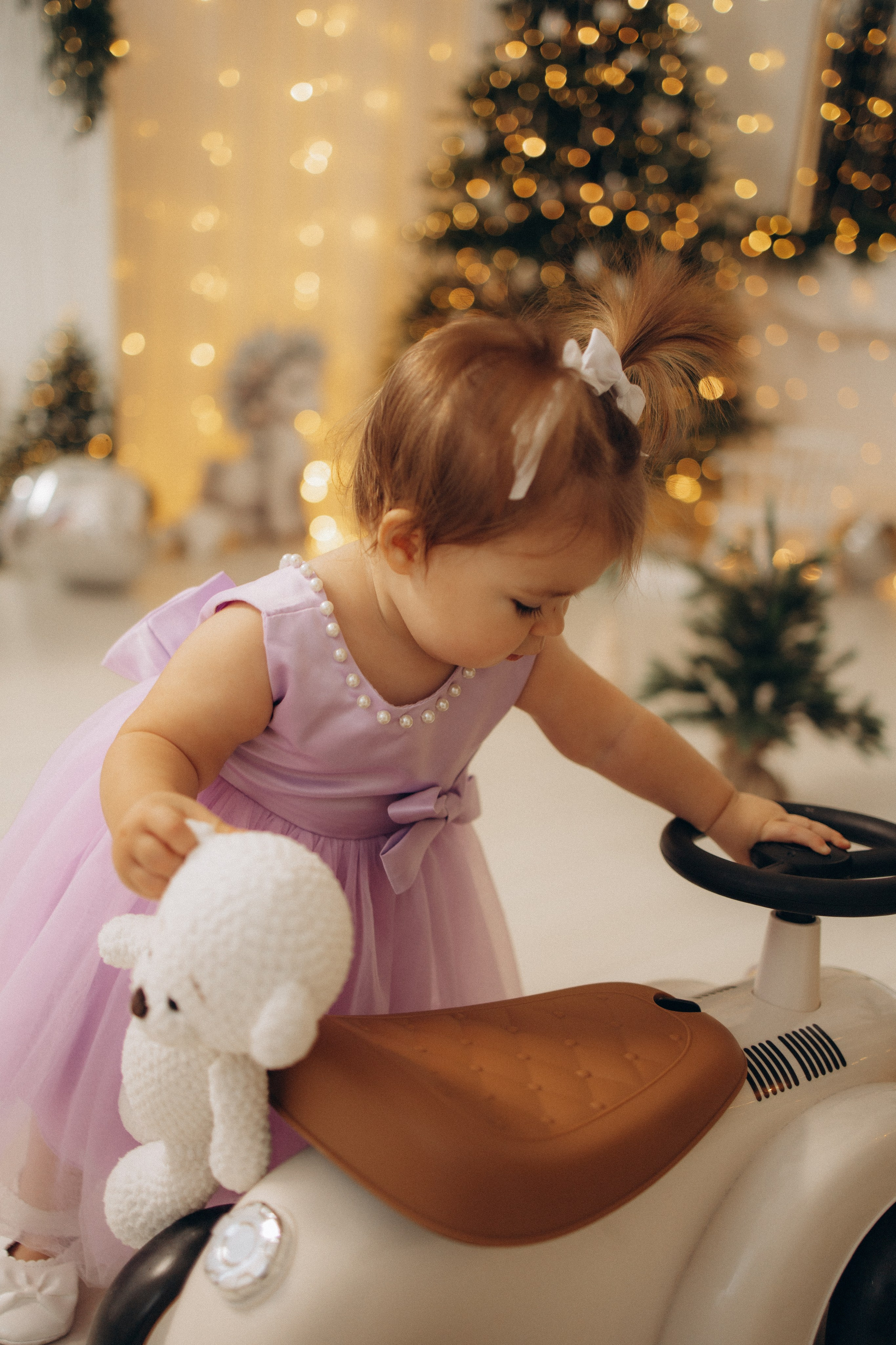 Новый год маленькой Анечки. Семейный фотограф в Москве Анастасия Шалда