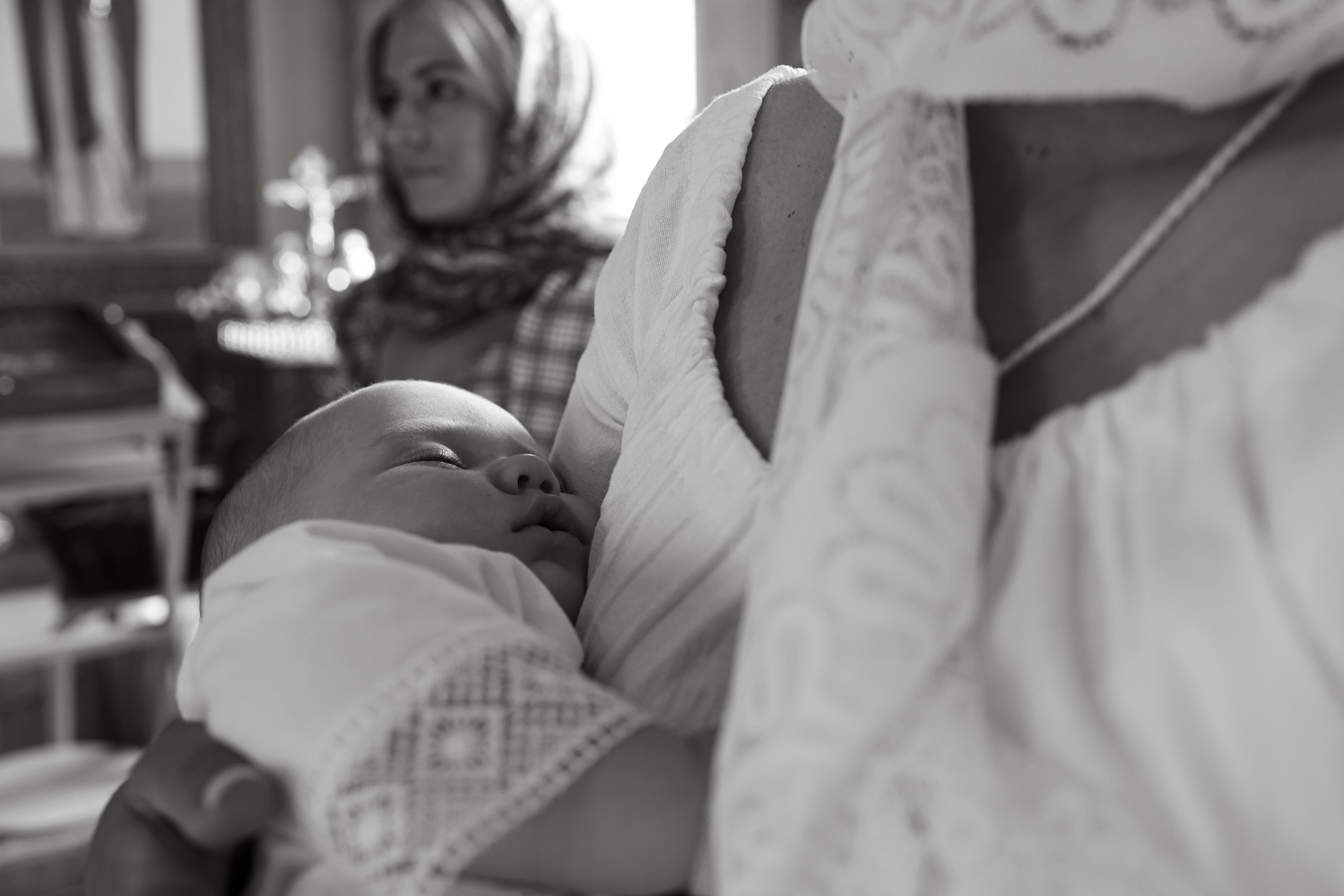 Крещение Гордея. Фотограф Новосибирск