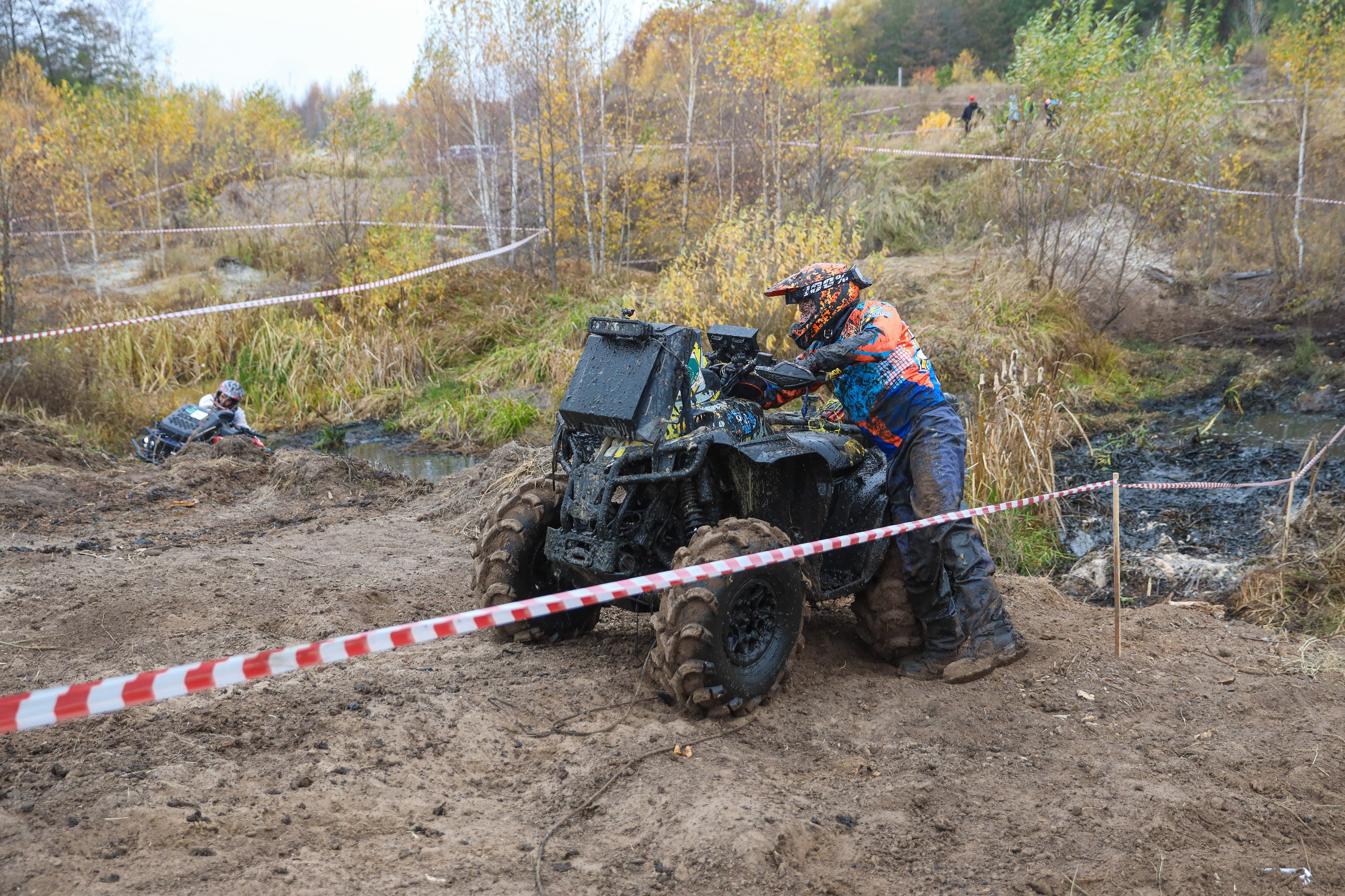 Гонки на квадроциклах Грязевое кольцо. Спортивный фотограф в Самаре