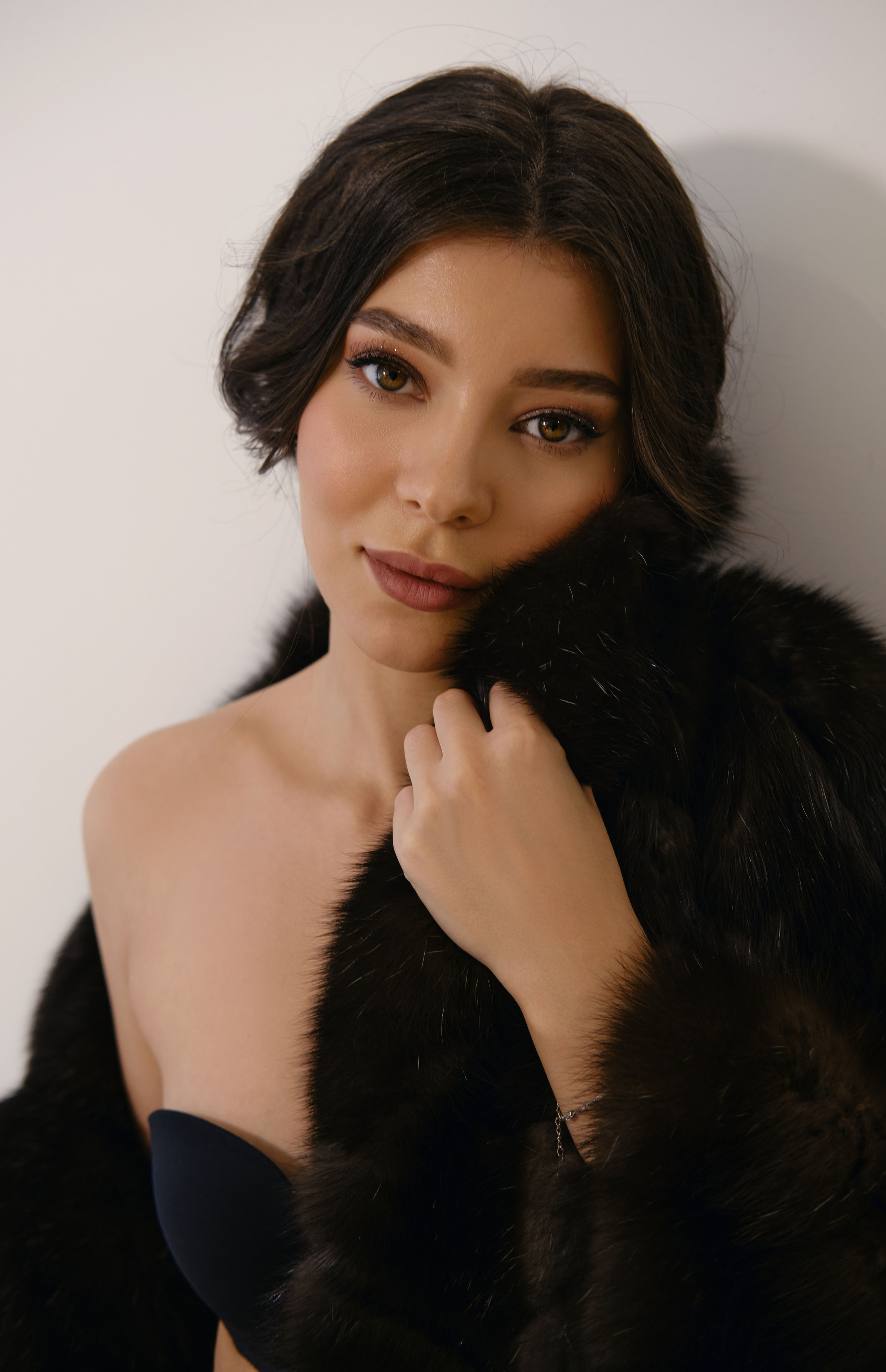 женская фотосессия в соболиной шубе в ижевске