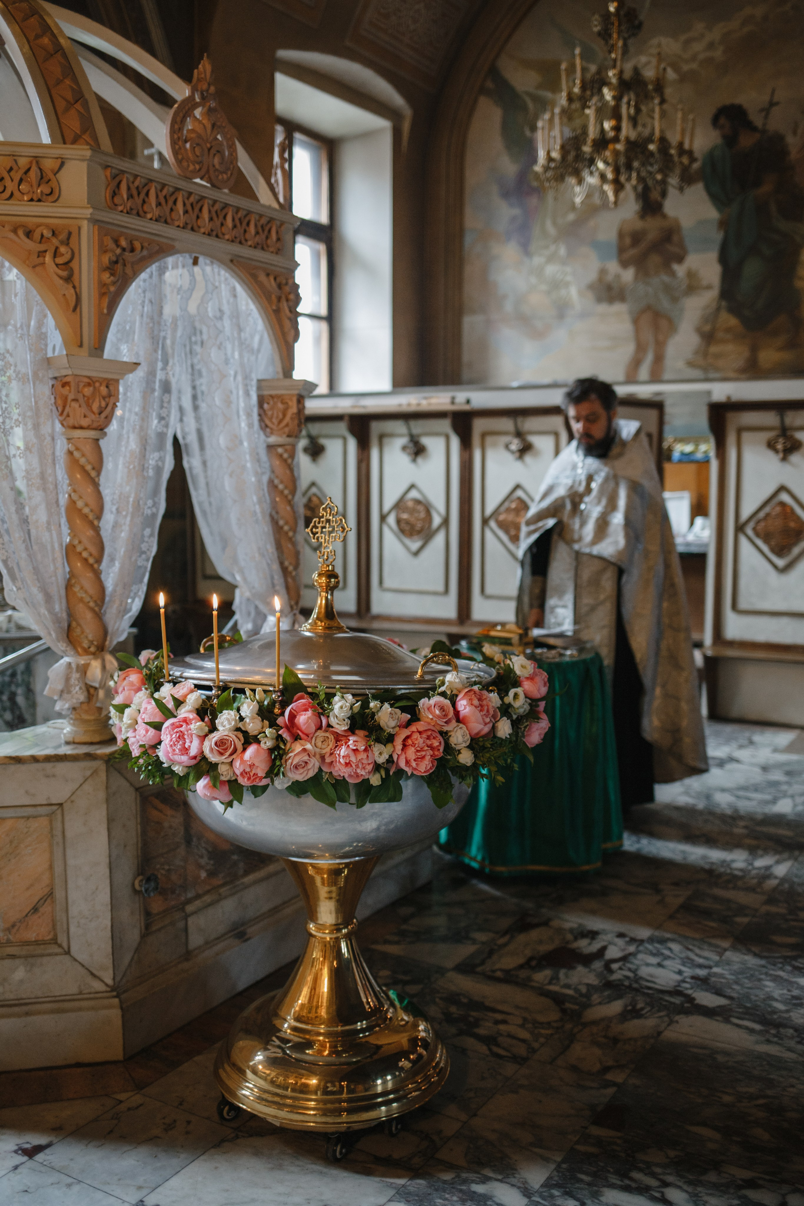 Крещение Валерии. Семейный фотограф Николаева Ольга