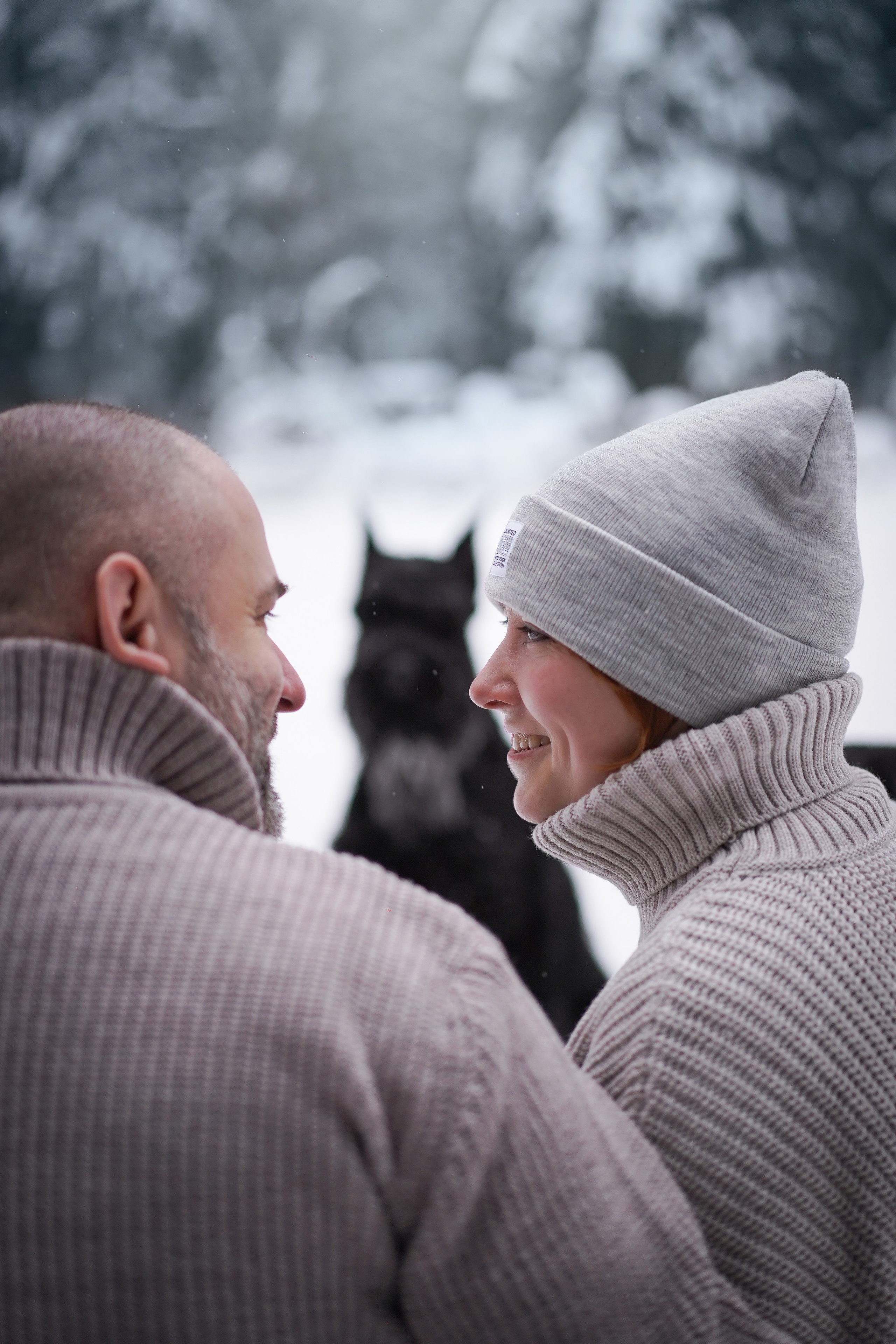 Оля Миша и шнауцеры. Фотограф-анималист в Санкт-Петербурге Яна Мартынова