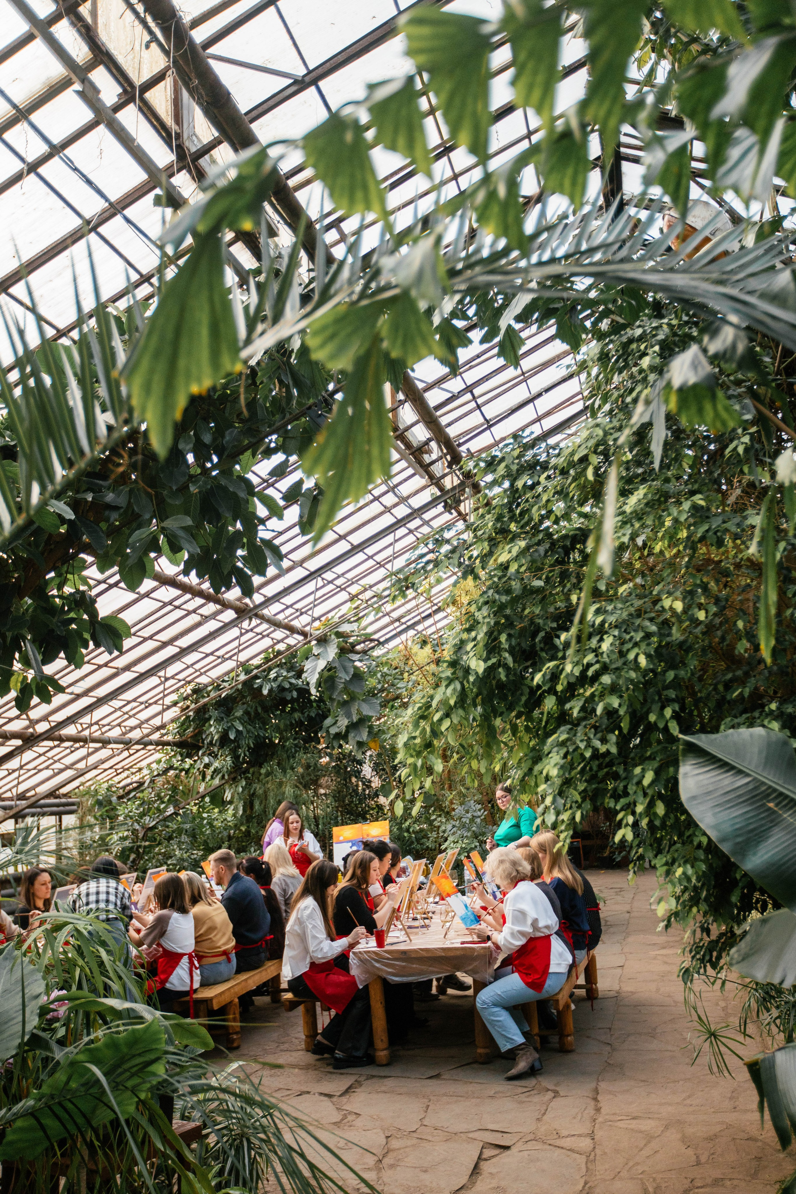 Без бокала нет Шагала. Искусство и вино в Ботаническом саду. Фотограф Анна Чернигова