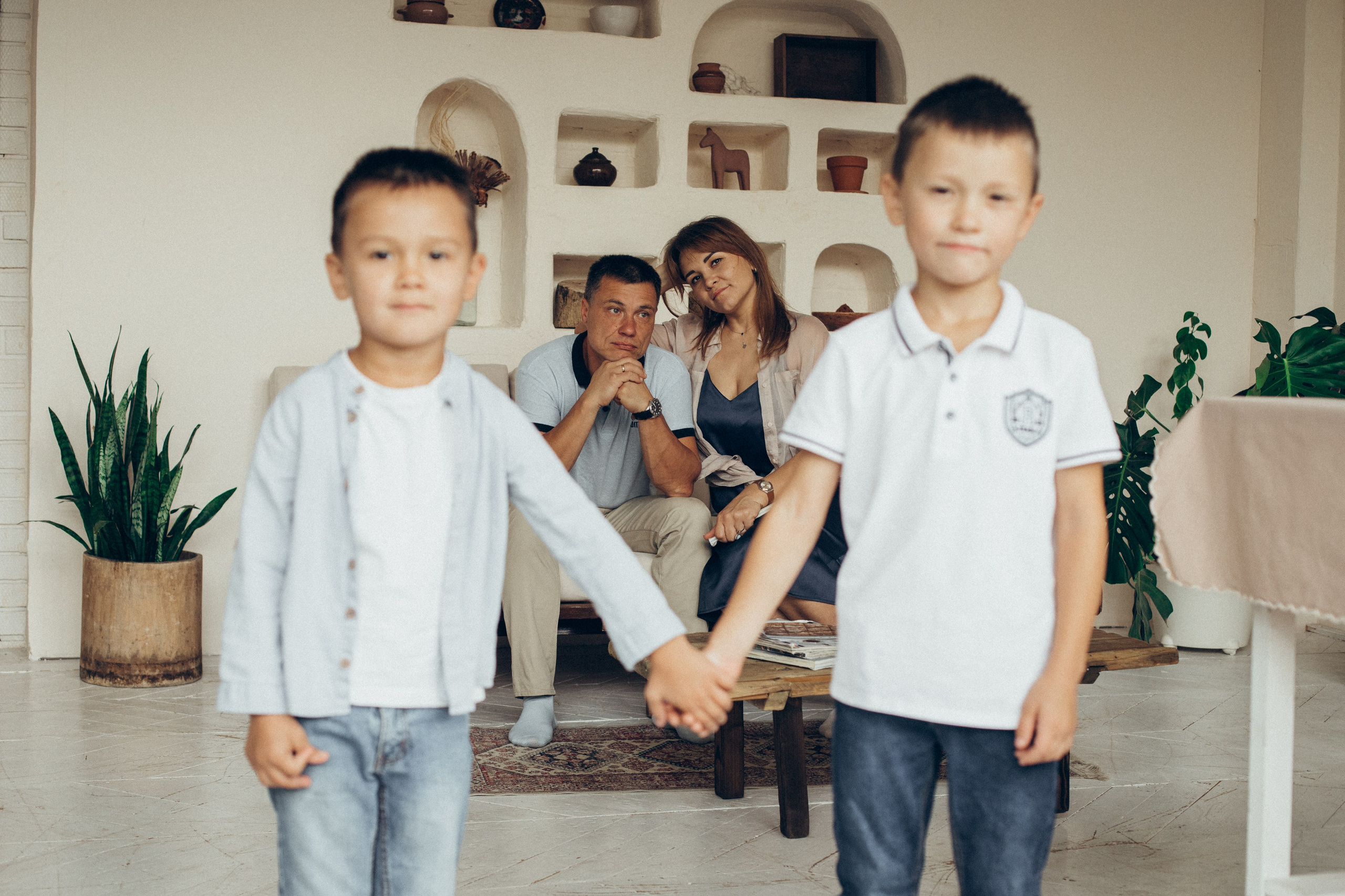 Евгений, Регина, Тимур, Роман. Семейный фотограф новорожденных УФА Гульнара Зиновьева