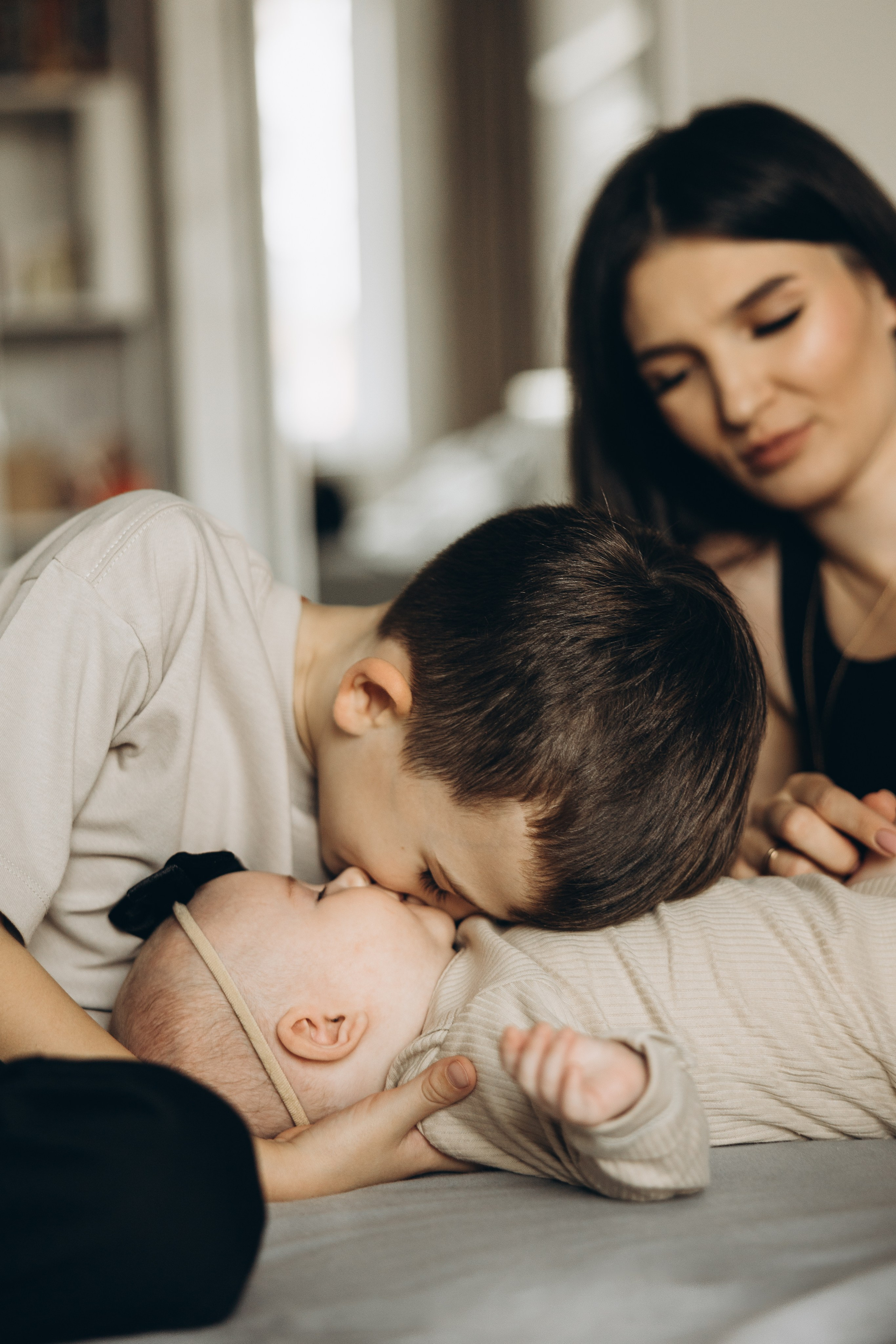 Марина, Илья и Аня. Семейный фотограф в Москве Виктория Ястребинская