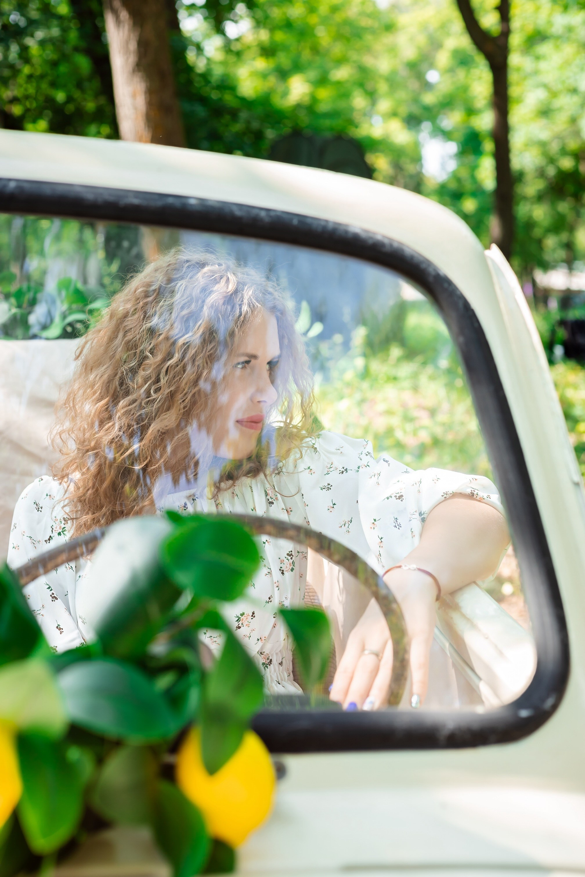 Magic Car «Машинка с лимонами» студия под открытым небом. Женский, семейный фотограф в Самаре Митюнина Ирина