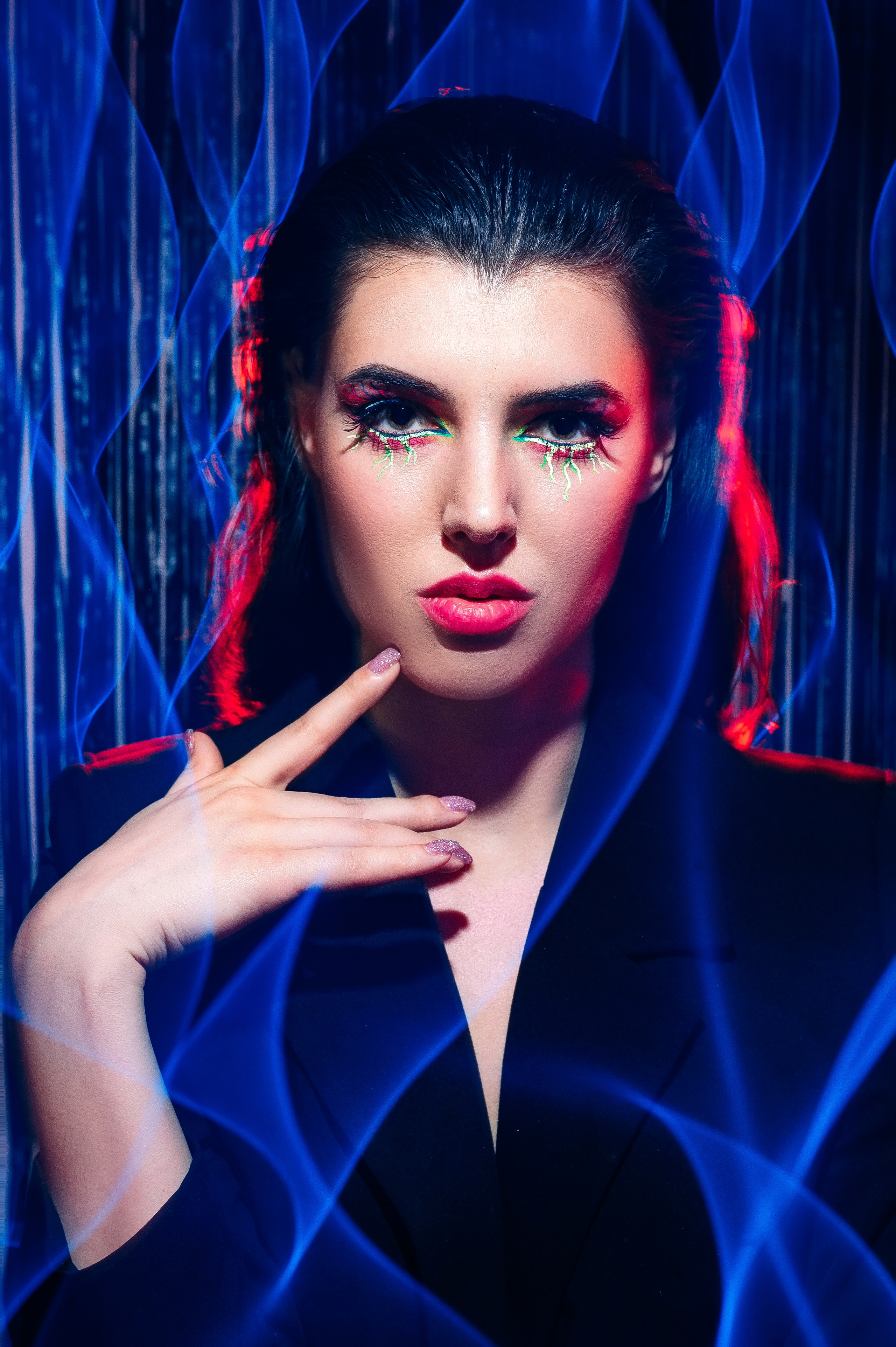 Надя, цветной свет, домашняя. Свадебный и семейный фотограф Виктория Носачёва. Щелково, Москва и МО