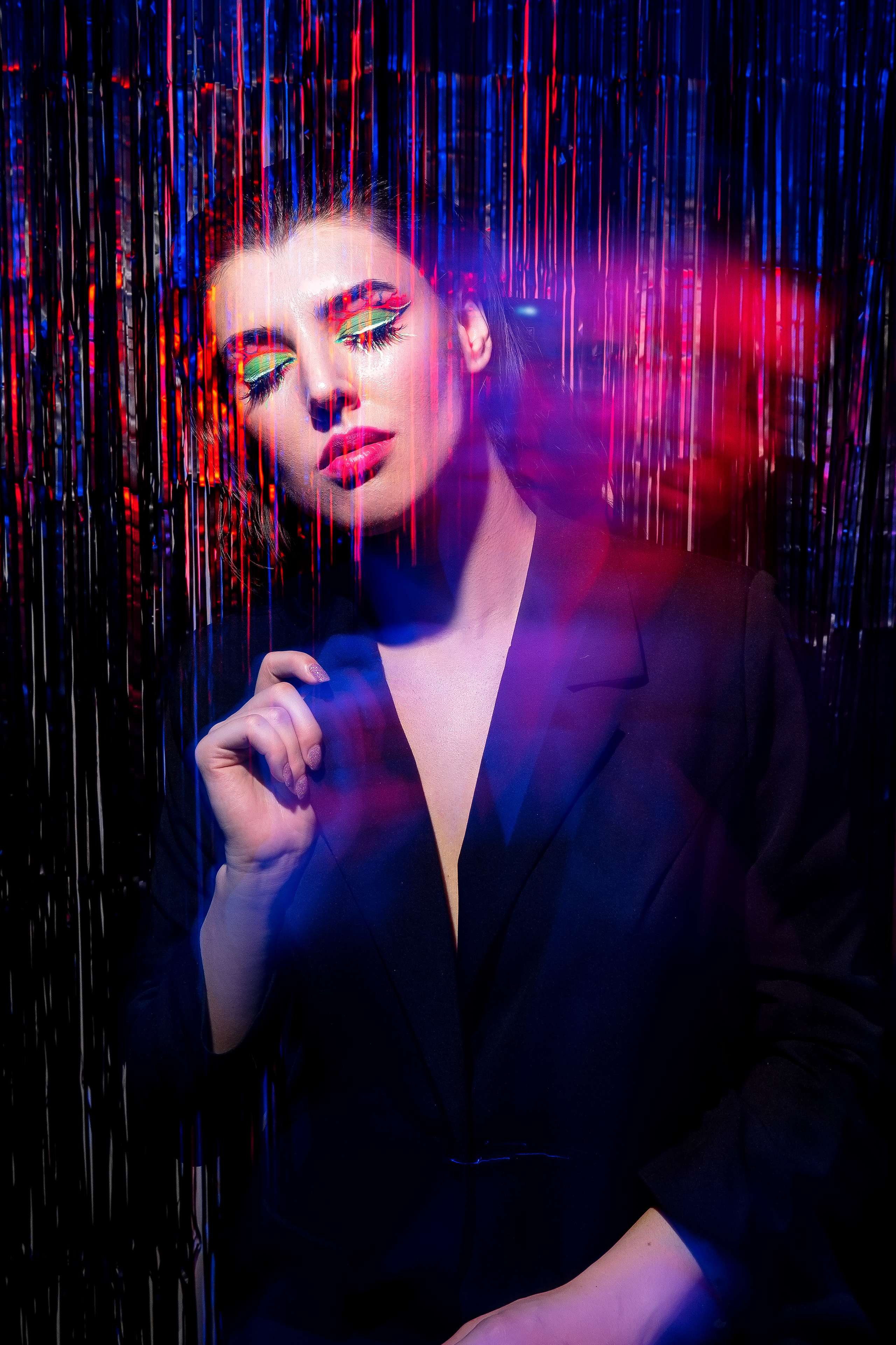 Надя, цветной свет, домашняя. Свадебный и семейный фотограф Виктория Носачёва. Щелково, Москва и МО