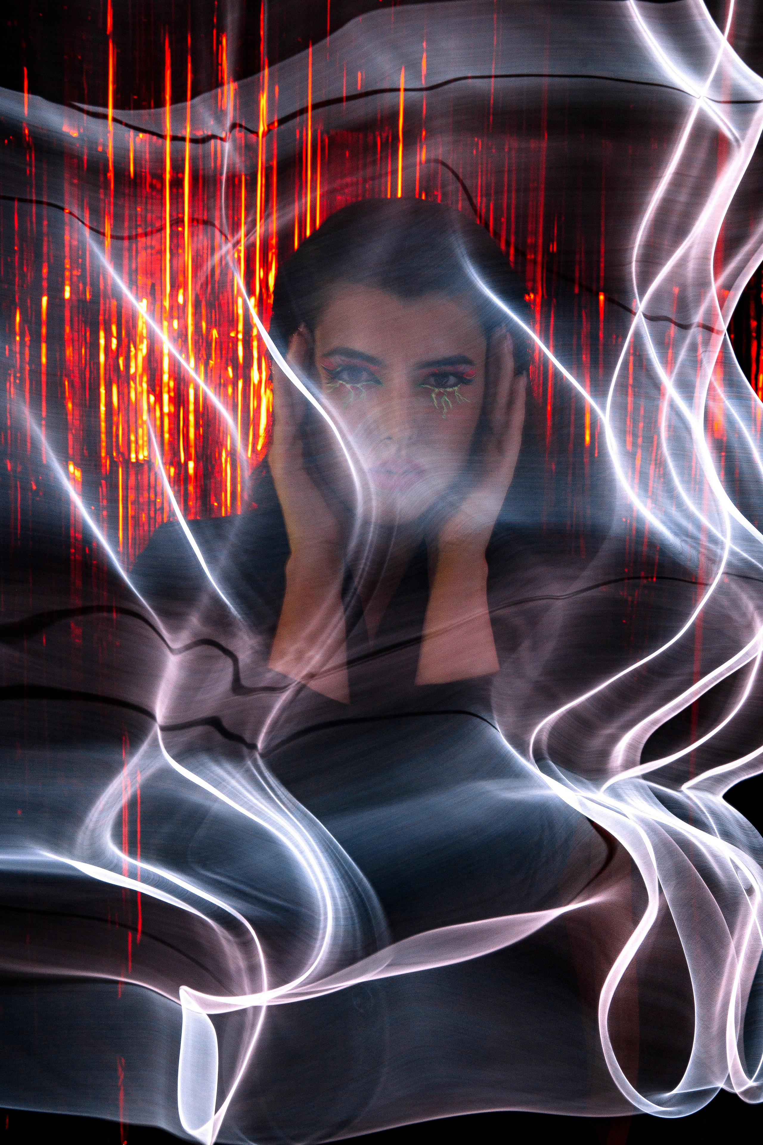 Надя, цветной свет, домашняя. Свадебный и семейный фотограф Виктория Носачёва. Щелково, Москва и МО