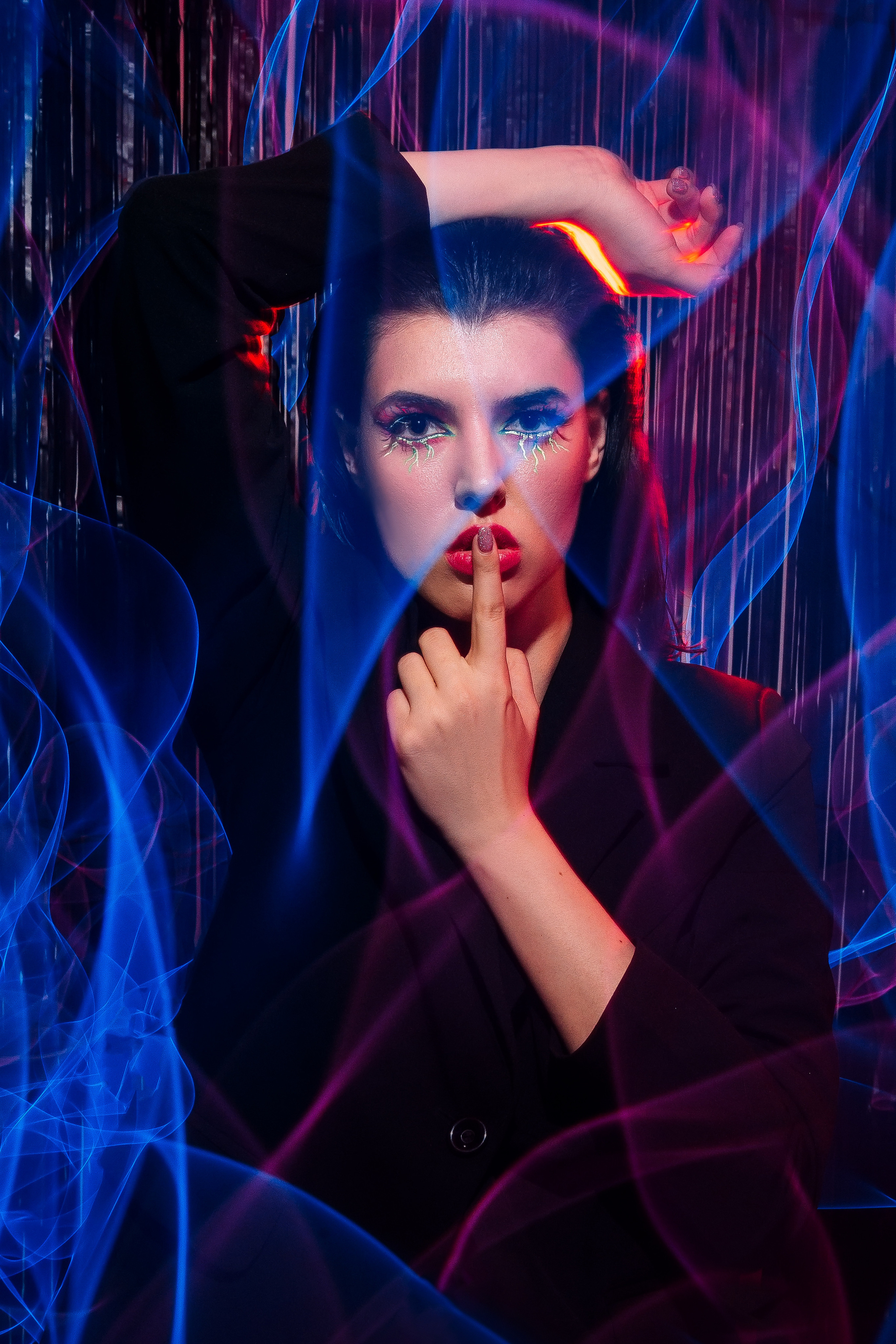 Надя, цветной свет, домашняя. Свадебный и семейный фотограф Виктория Носачёва. Щелково, Москва и МО