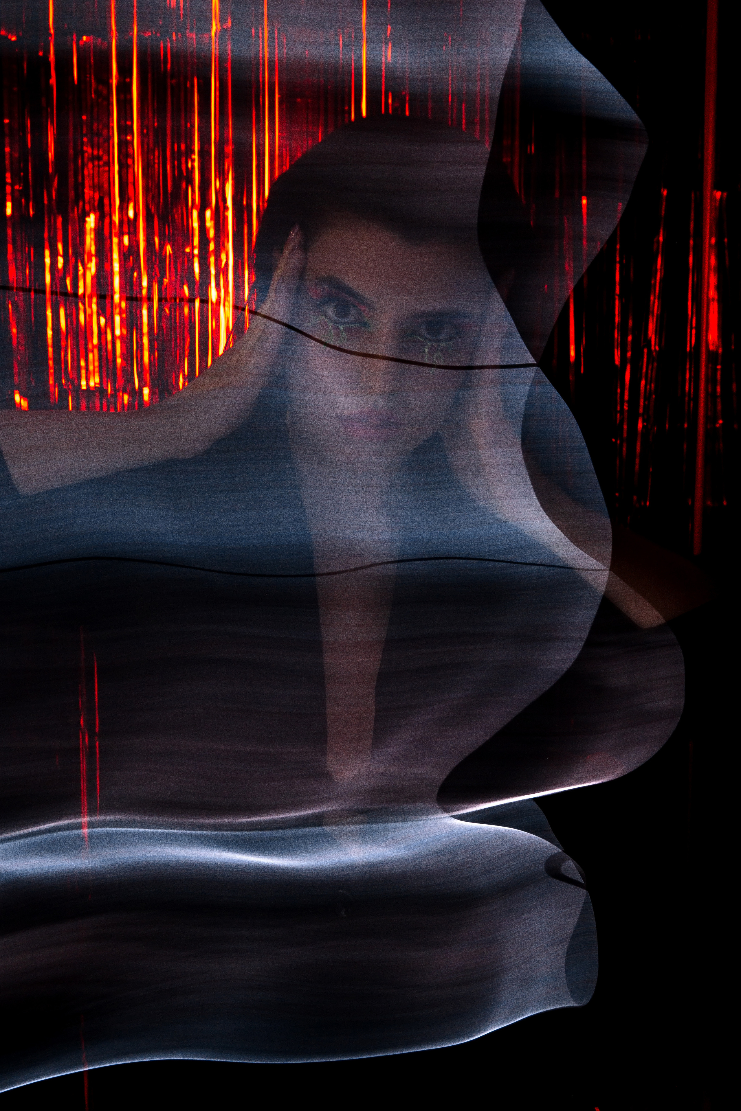 Надя, цветной свет, домашняя. Свадебный и семейный фотограф Виктория Носачёва. Щелково, Москва и МО