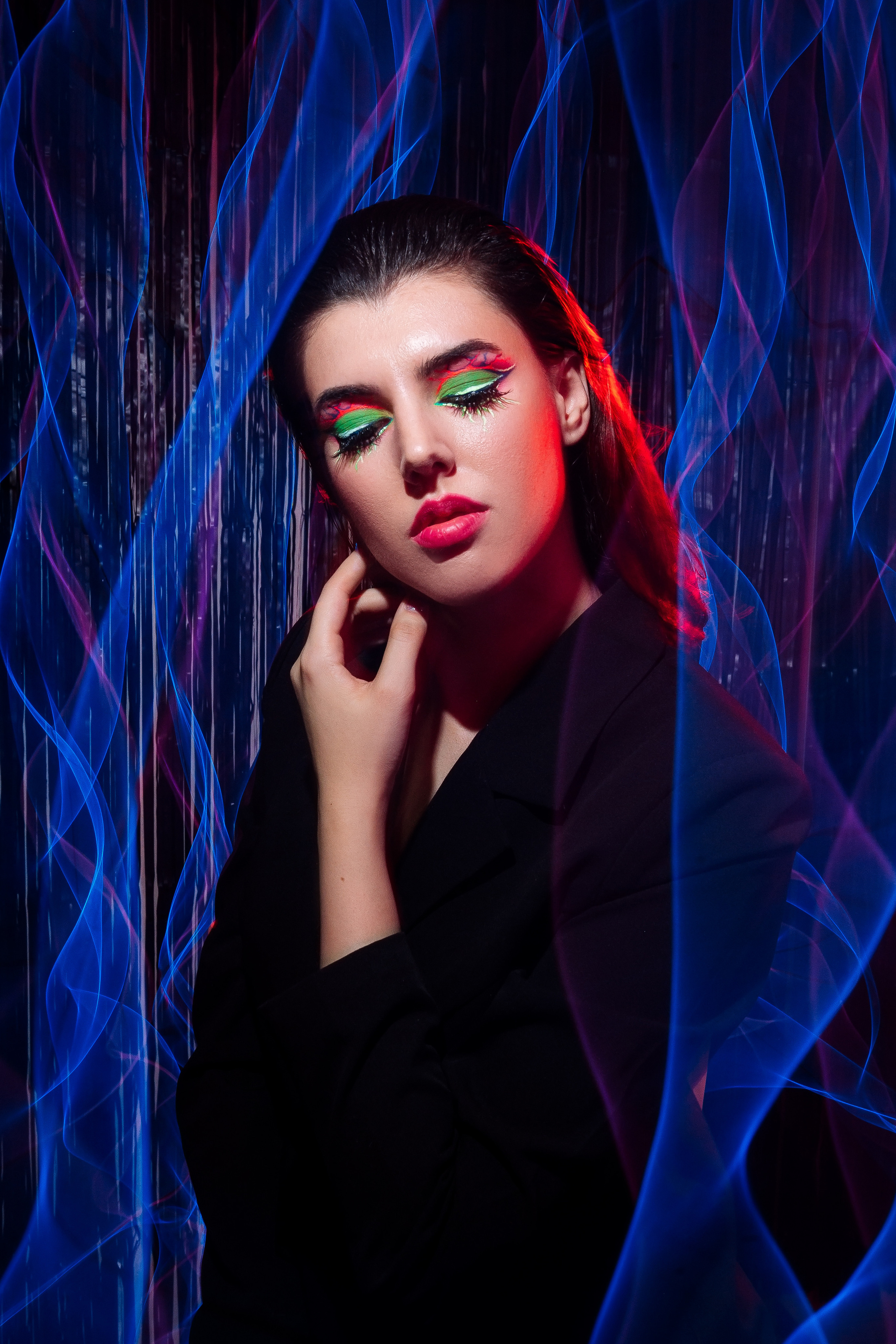 Надя, цветной свет, домашняя. Свадебный и семейный фотограф Виктория Носачёва. Щелково, Москва и МО