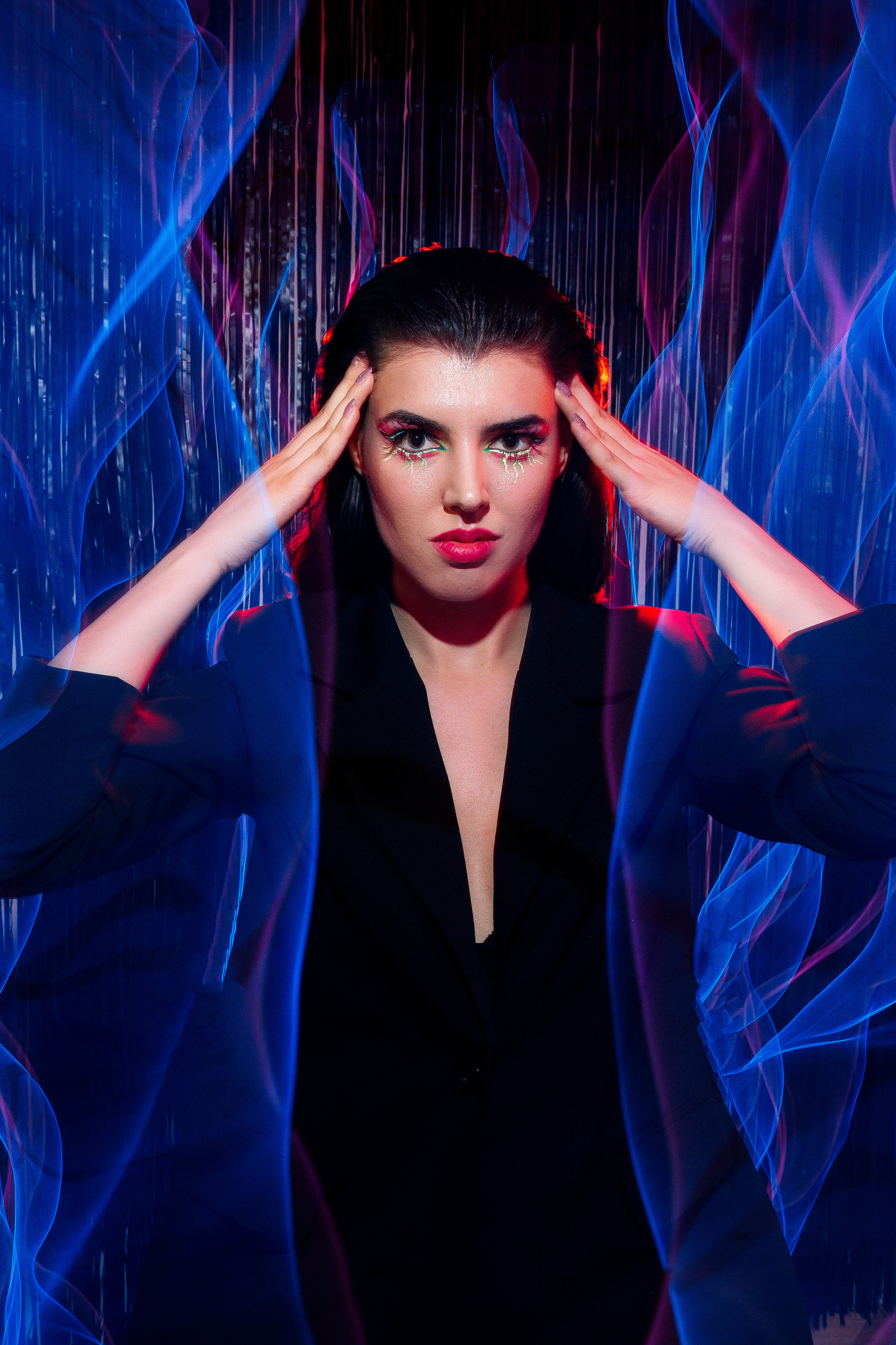 Надя, цветной свет, домашняя. Свадебный и семейный фотограф Виктория Носачёва. Щелково, Москва и МО