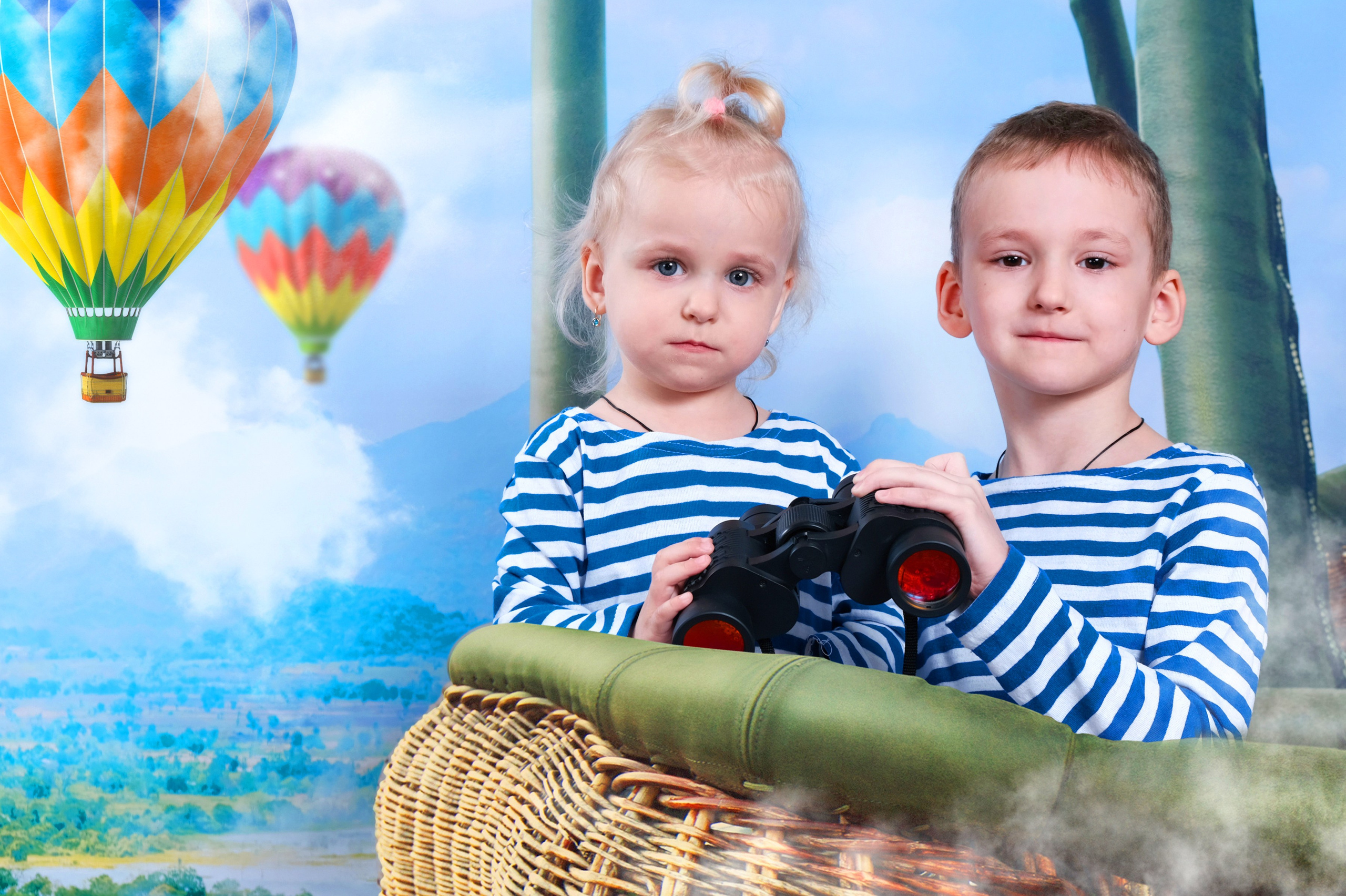 На самокате. ФотоАрт