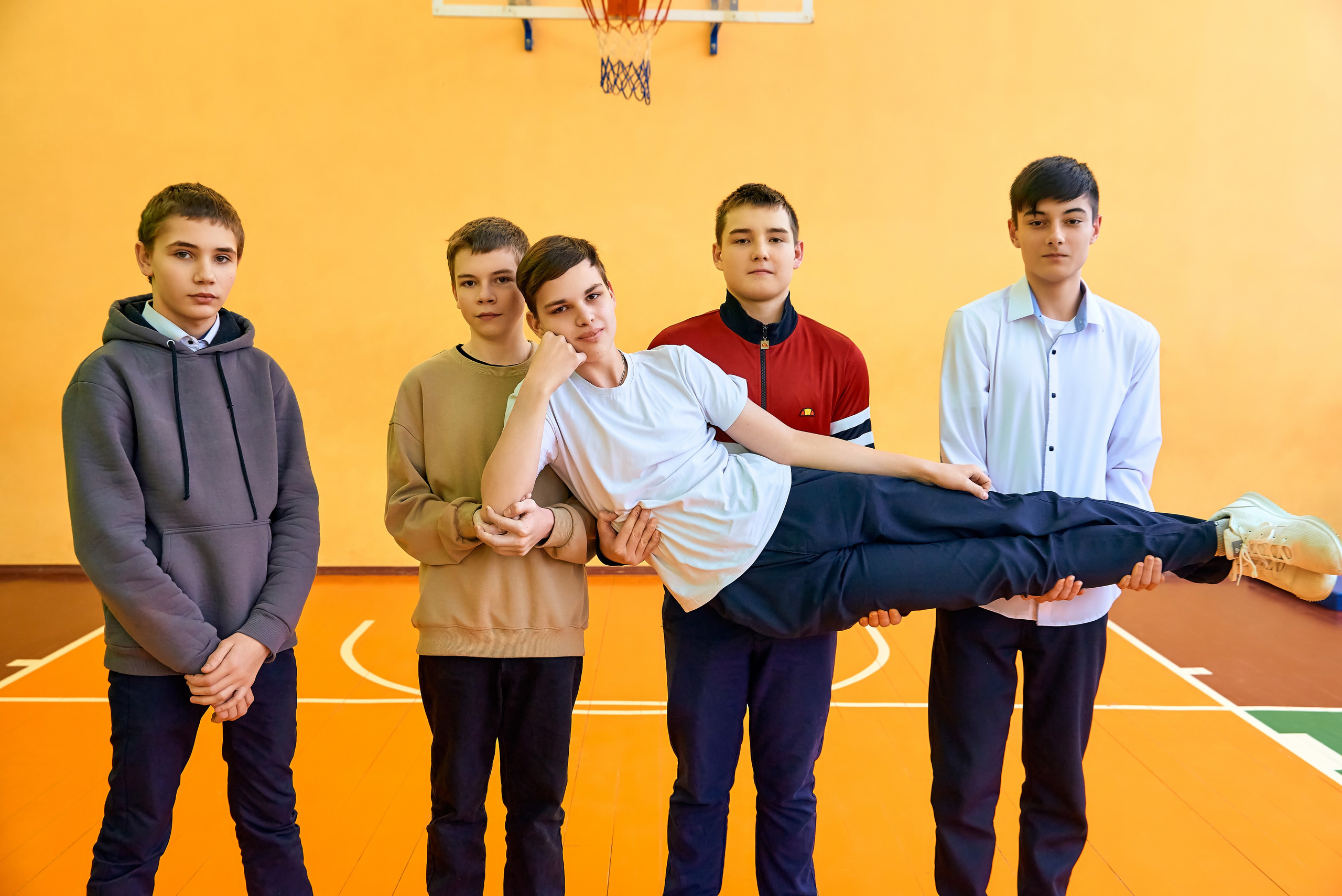 9А класс Хотынецкая СОШ выпуск 2025. Фотограф в Орле Павел Черкасов