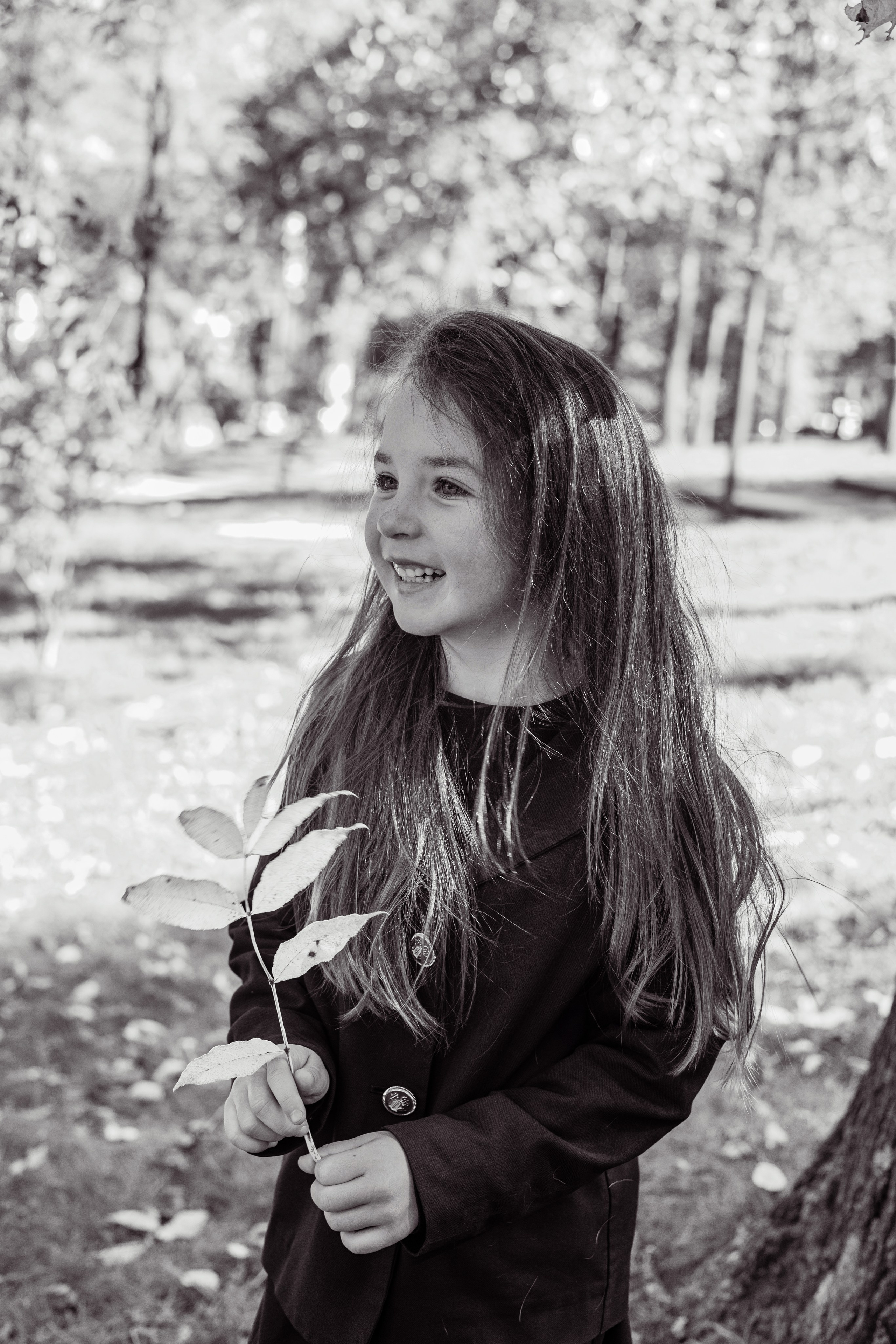 Осенняя в лесу. Портретный, свадебный, репортажный фотограф во Владивостоке Юлиана Джули Фокс