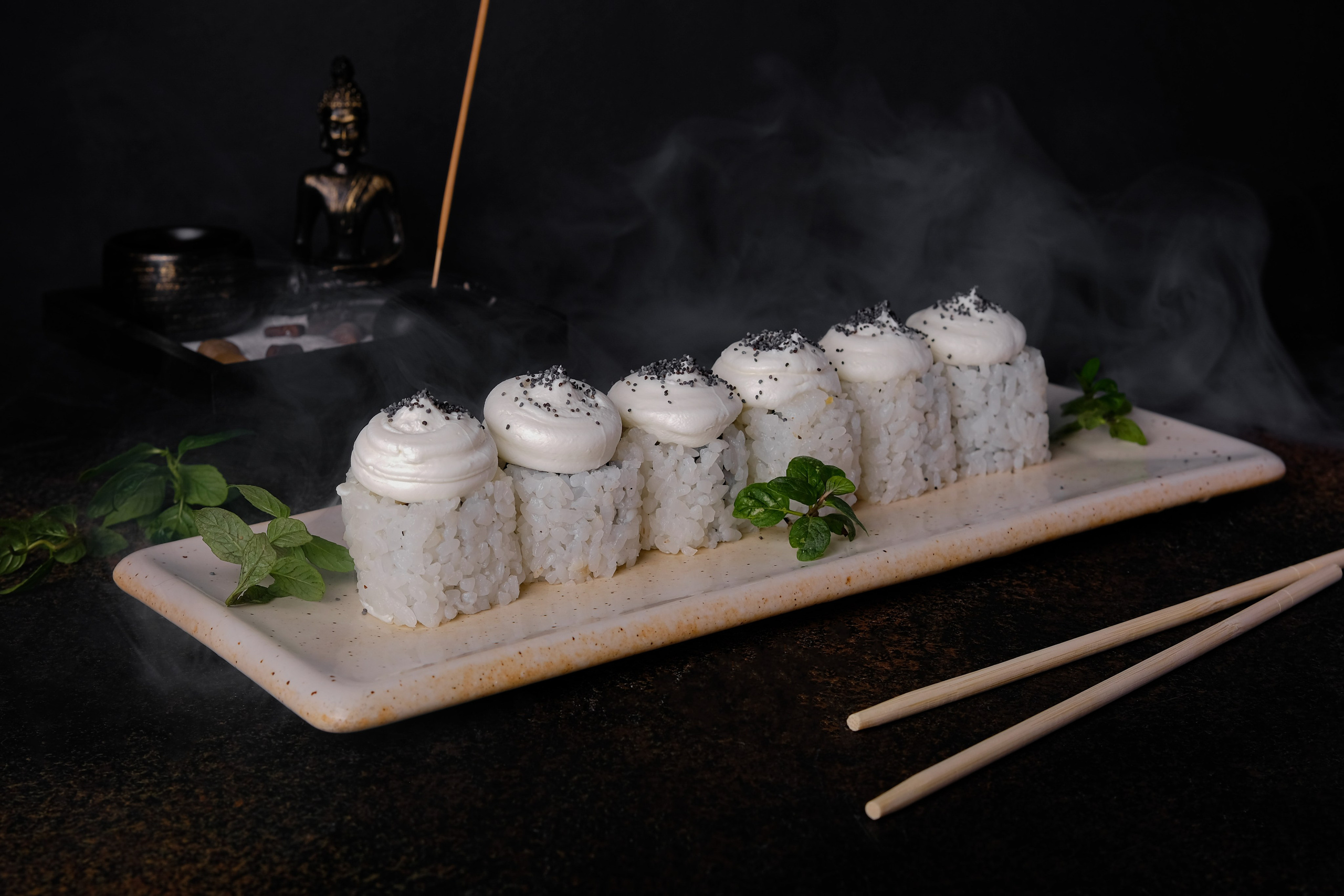 Panda sushi pizza. Предметный и фуд фотограф в Саратове Алина Кравец