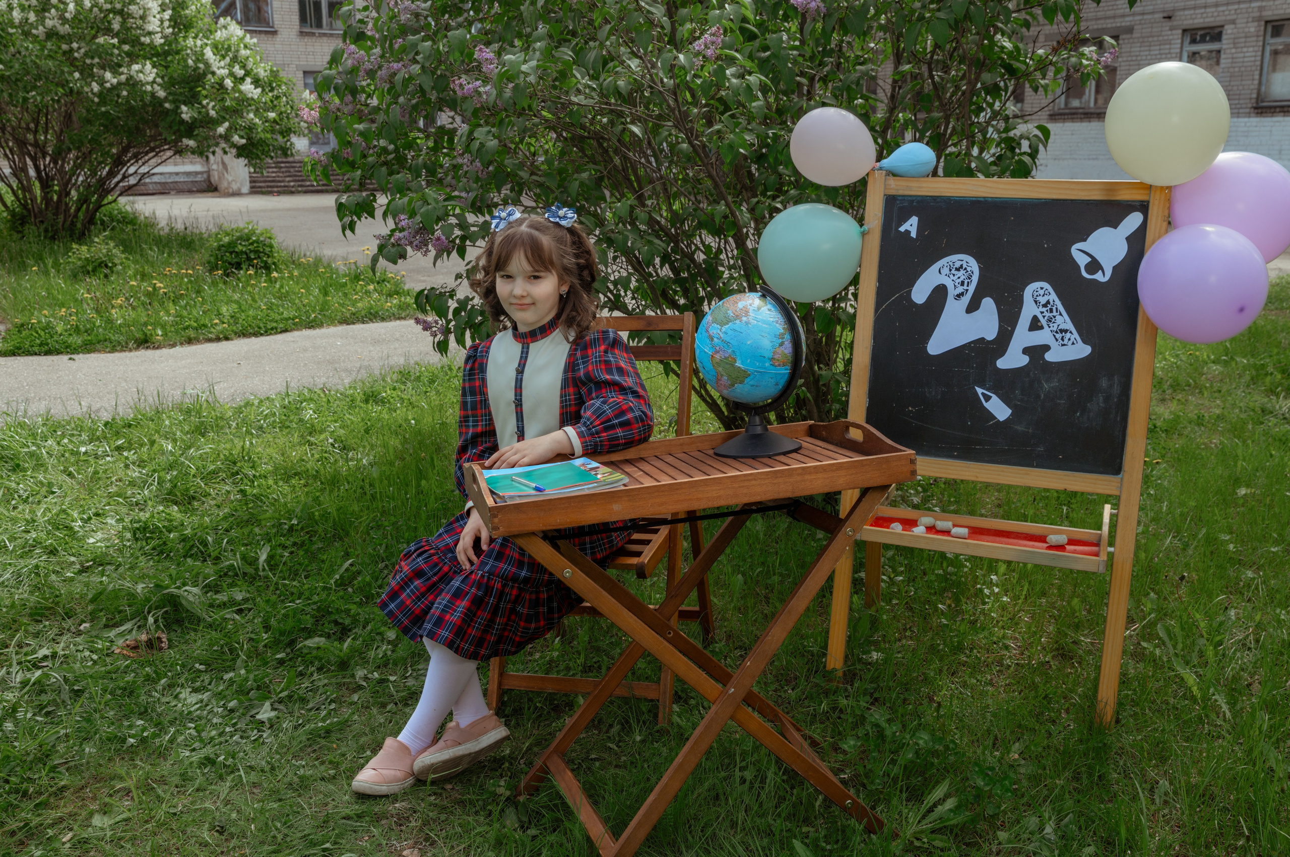 Школьная фотозона. Семейный и детский фотограф в Нижнем Новгороде