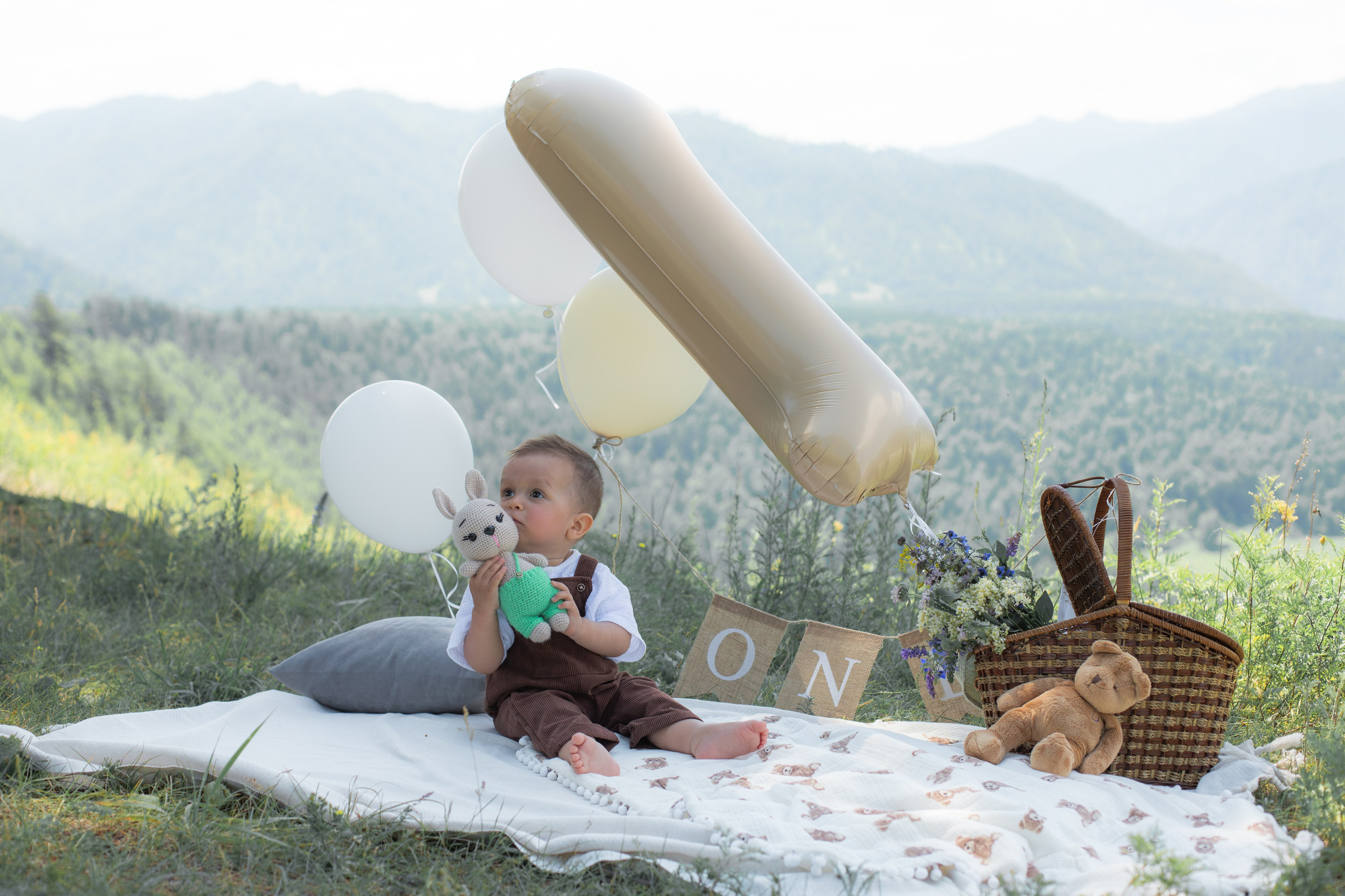 Марку 1 годик. Фотограф Нина Брандт в Горном Алтае