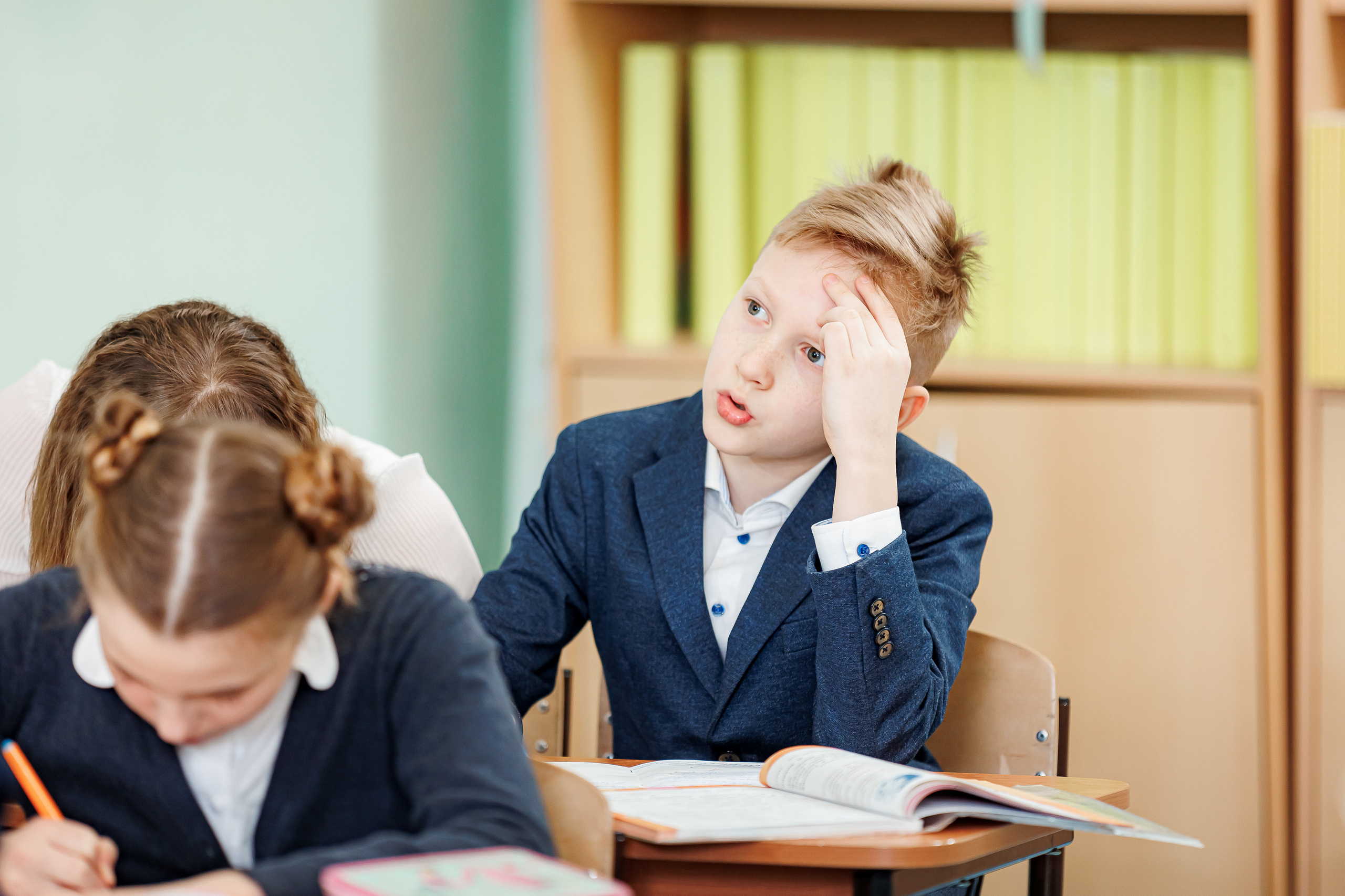 Репортаж на уроках. Семейный и детский фотограф Комина Елена, Власиха, Одинцово