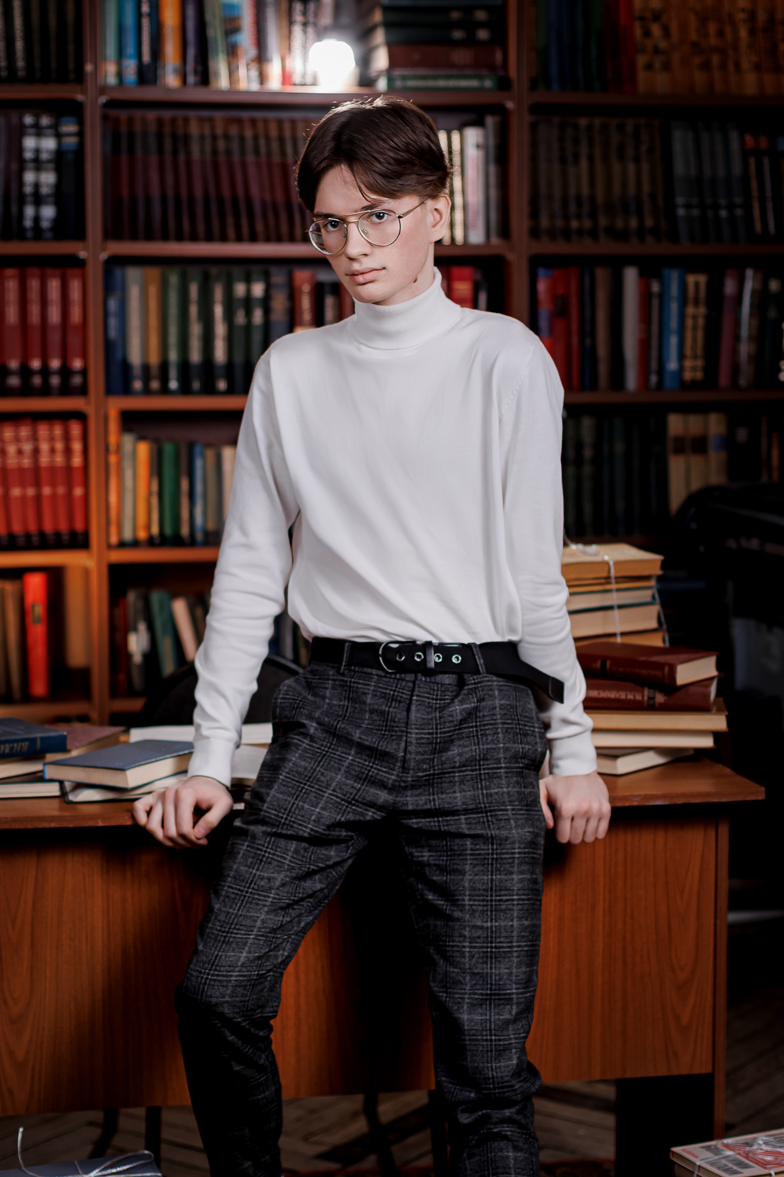 Портреты в Библиотеке. Семейный и детский фотограф Комина Елена, Власиха, Одинцово