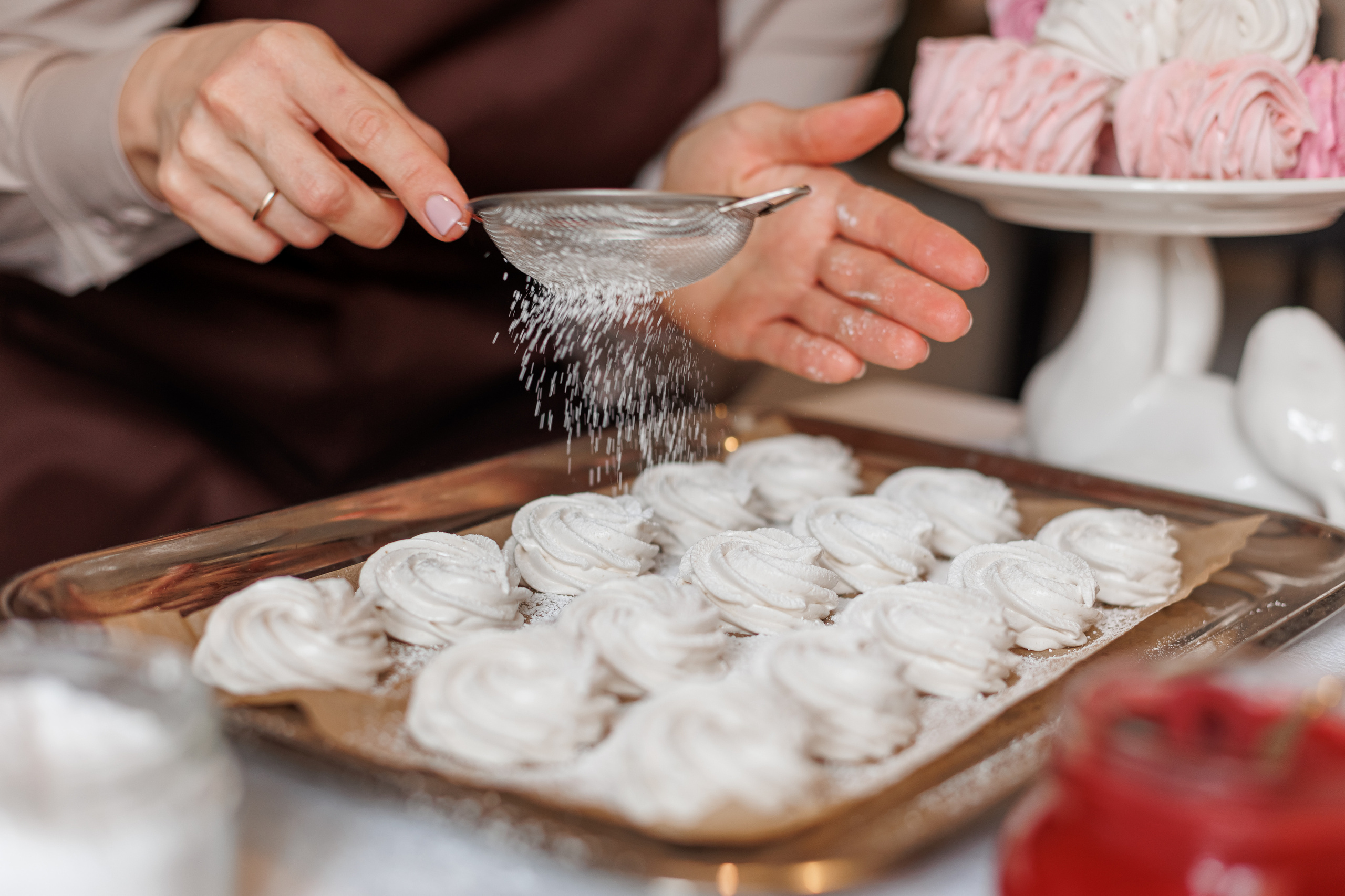 Контент съёмка для домашнего кондитера Ольги «Тут.зефир». Семейный и детский фотограф Комина Елена, Власиха, Одинцово