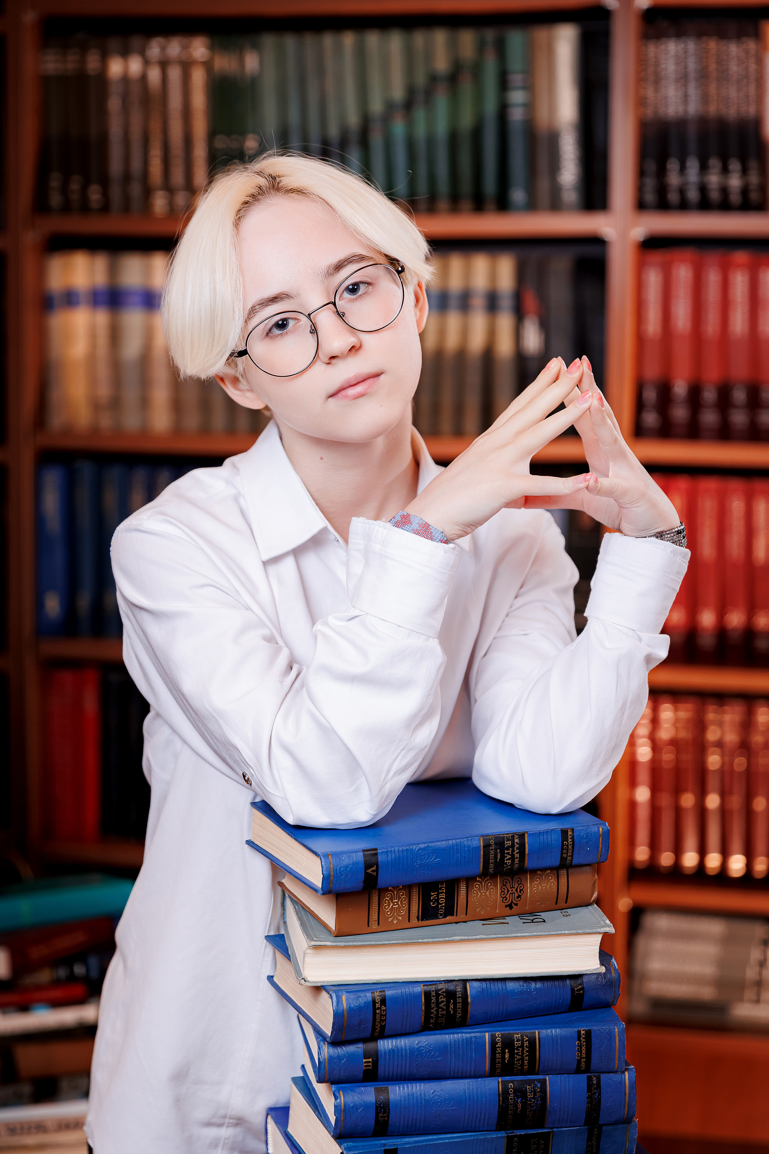 Портреты в Библиотеке. Семейный и детский фотограф Комина Елена, Власиха, Одинцово