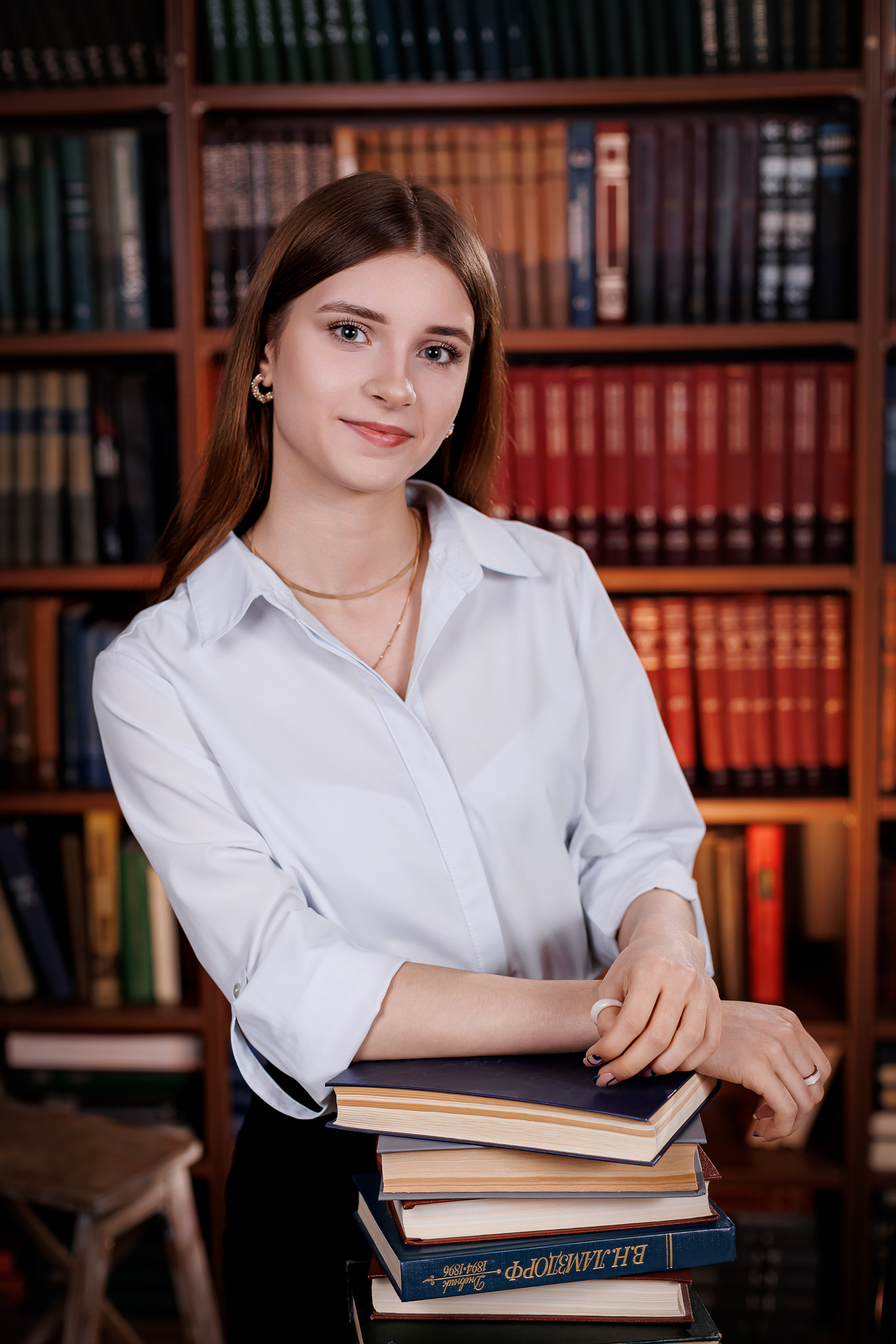 Портреты в Библиотеке. Семейный и детский фотограф Комина Елена, Власиха, Одинцово